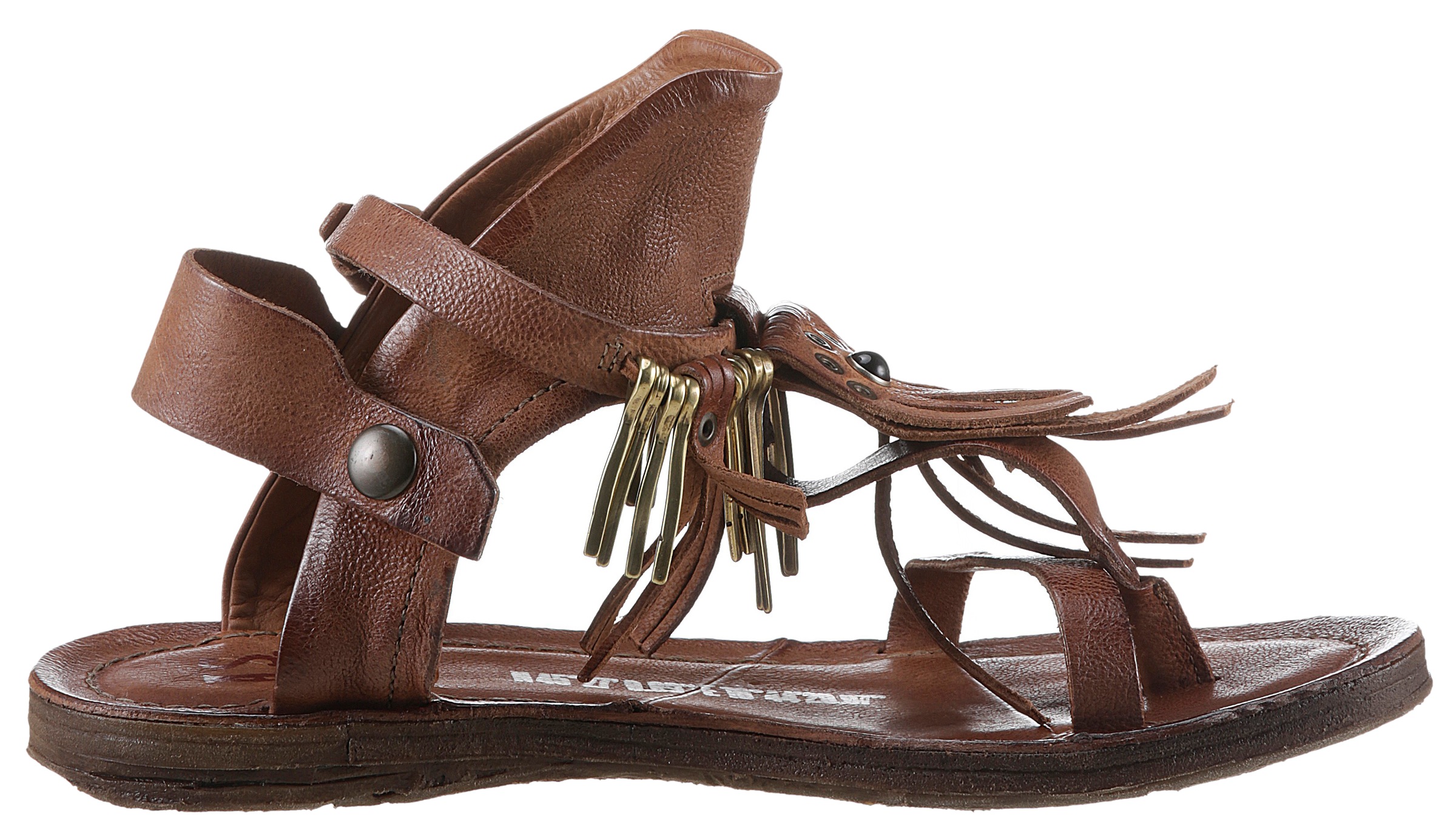 A.S.98 Riemchensandale »RAMOS«, Sommerschuh, Sandalette mit modischen Fransen