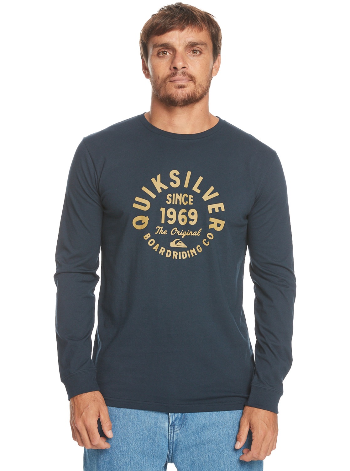 Quiksilver Langarmshirt »Circled Script«