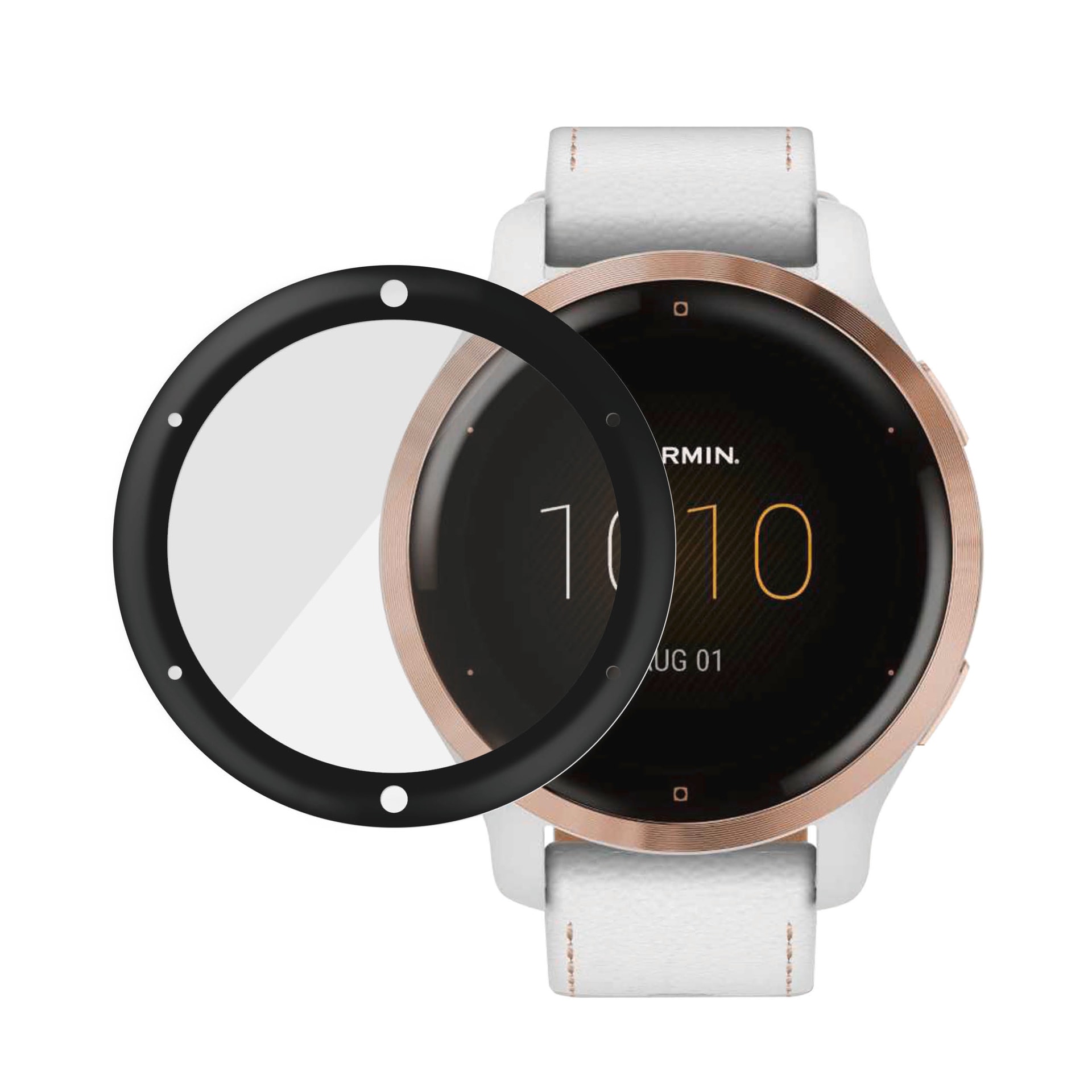 PanzerGlass Displayschutzglas »Screen Protection«, für Garmin Venu 2S-Vivoactive 4s, Displayschutzfolie, Schutzfolie, Bildschirmschutz, kratz- & stossfest