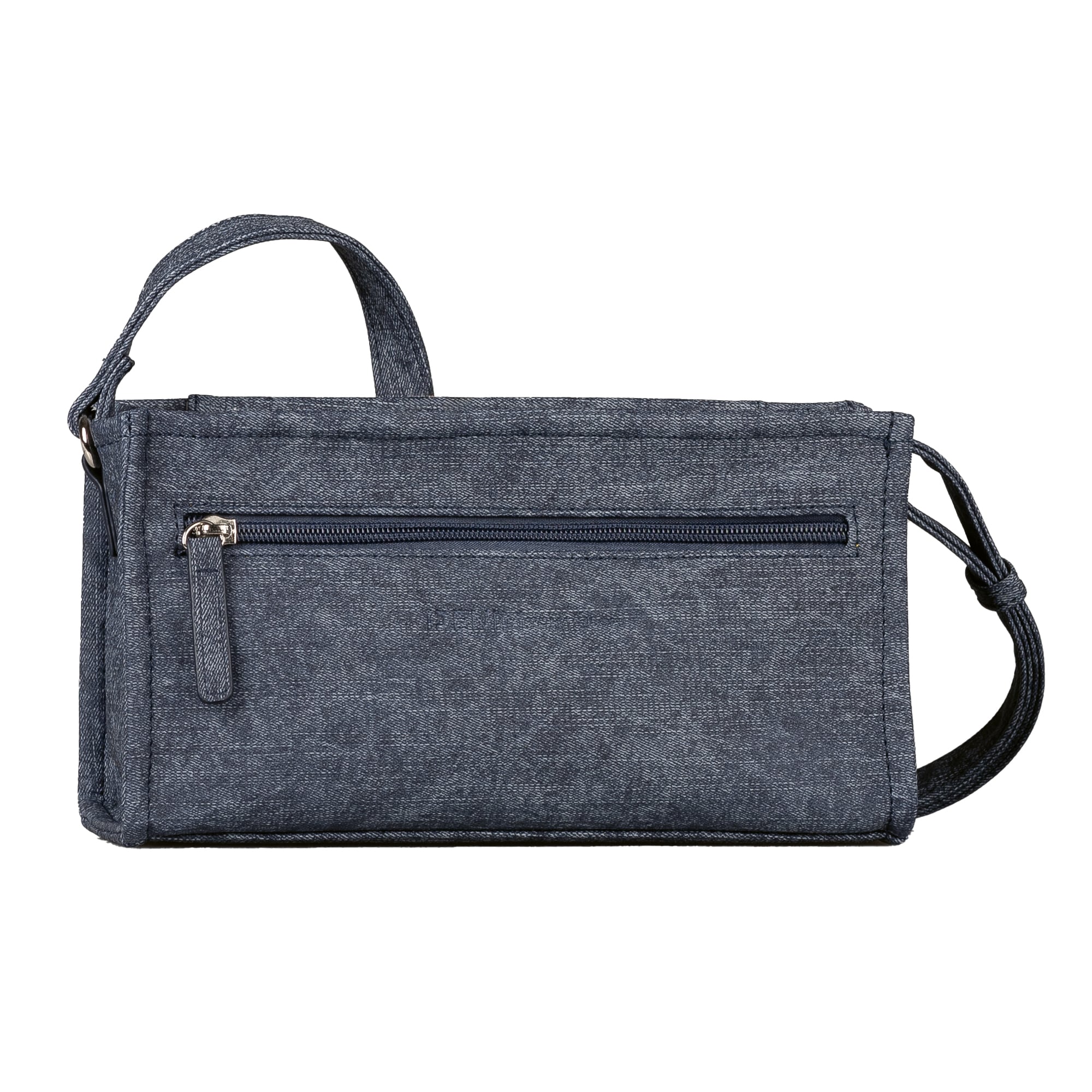 TOM TAILOR Denim Umhängetasche »Wanessa«, aus Lederimitat in Denim Optik