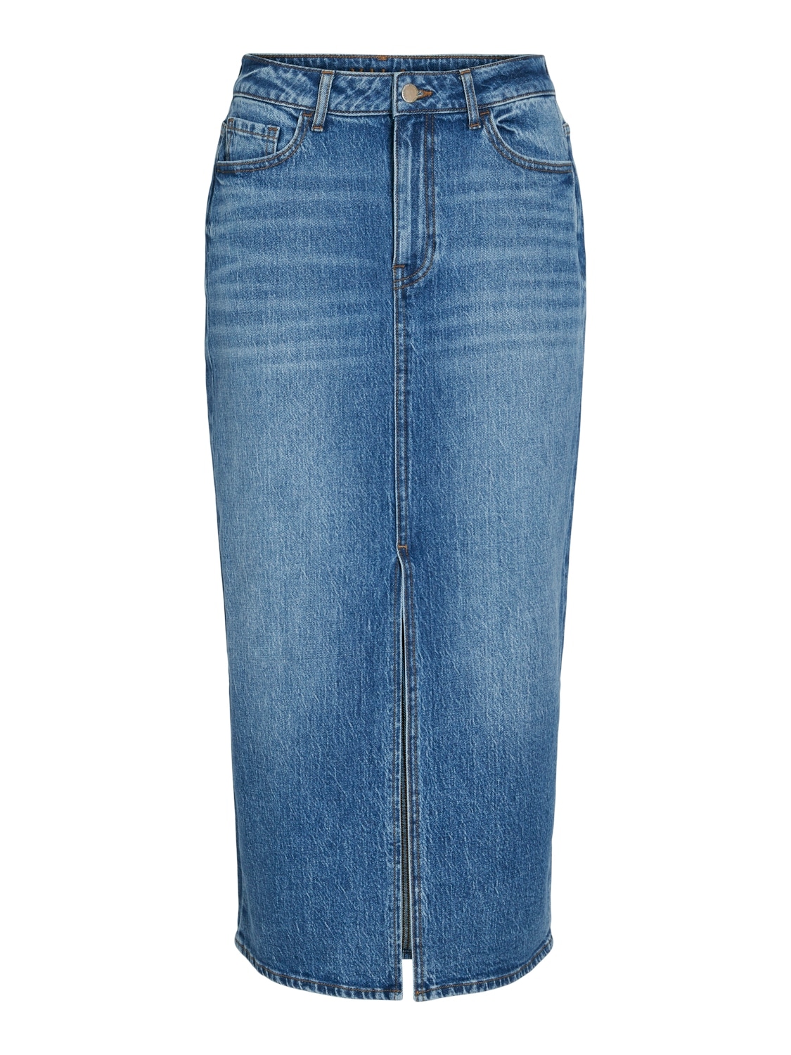 Vila Jeansrock »VIJAF HW MIDI DENIM SKIRT-NOOS«