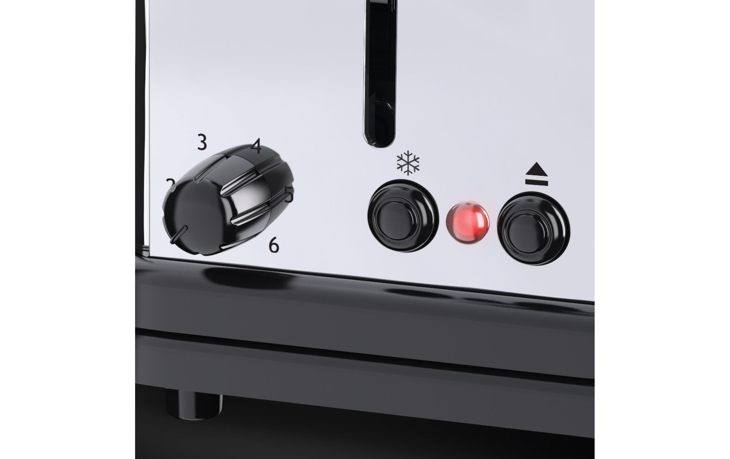 RUSSELL HOBBS Toaster »Victory 23520-56 Schwarz«, für 4 Scheiben, 1600 W