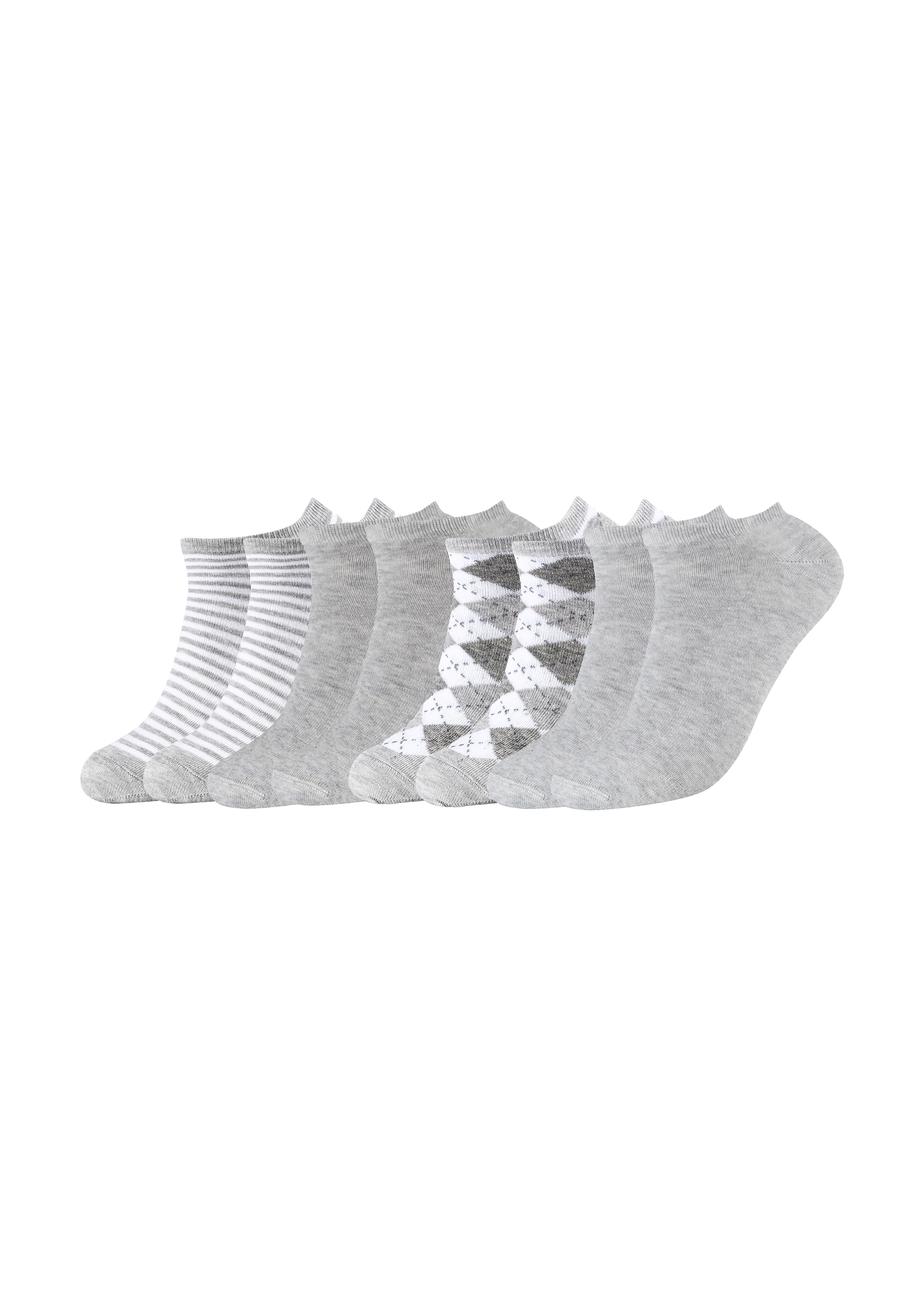 s.Oliver Kurzsocken "essentials" 4 Paar tlg. mit verschiedenen Designs