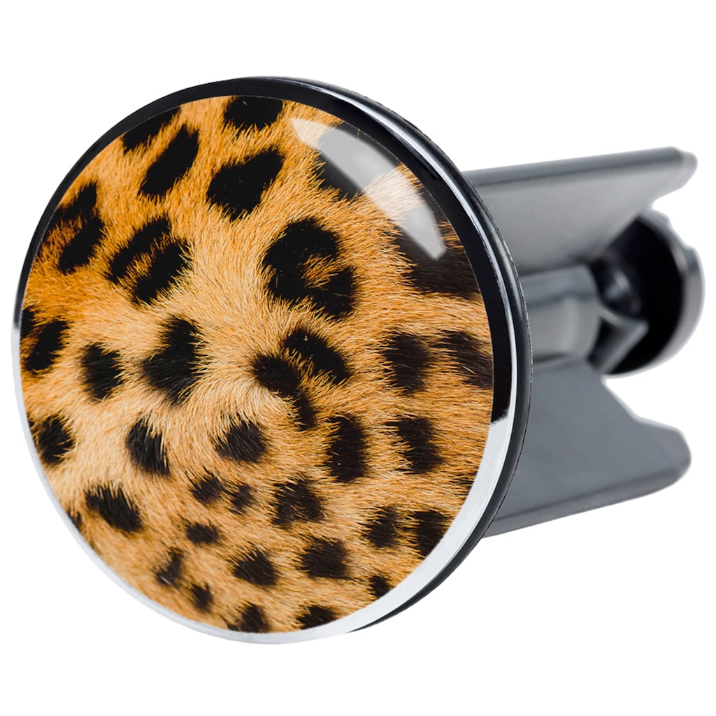 Sanilo Waschbeckenstöpsel »Leopardenfell«, Ø 4 cm