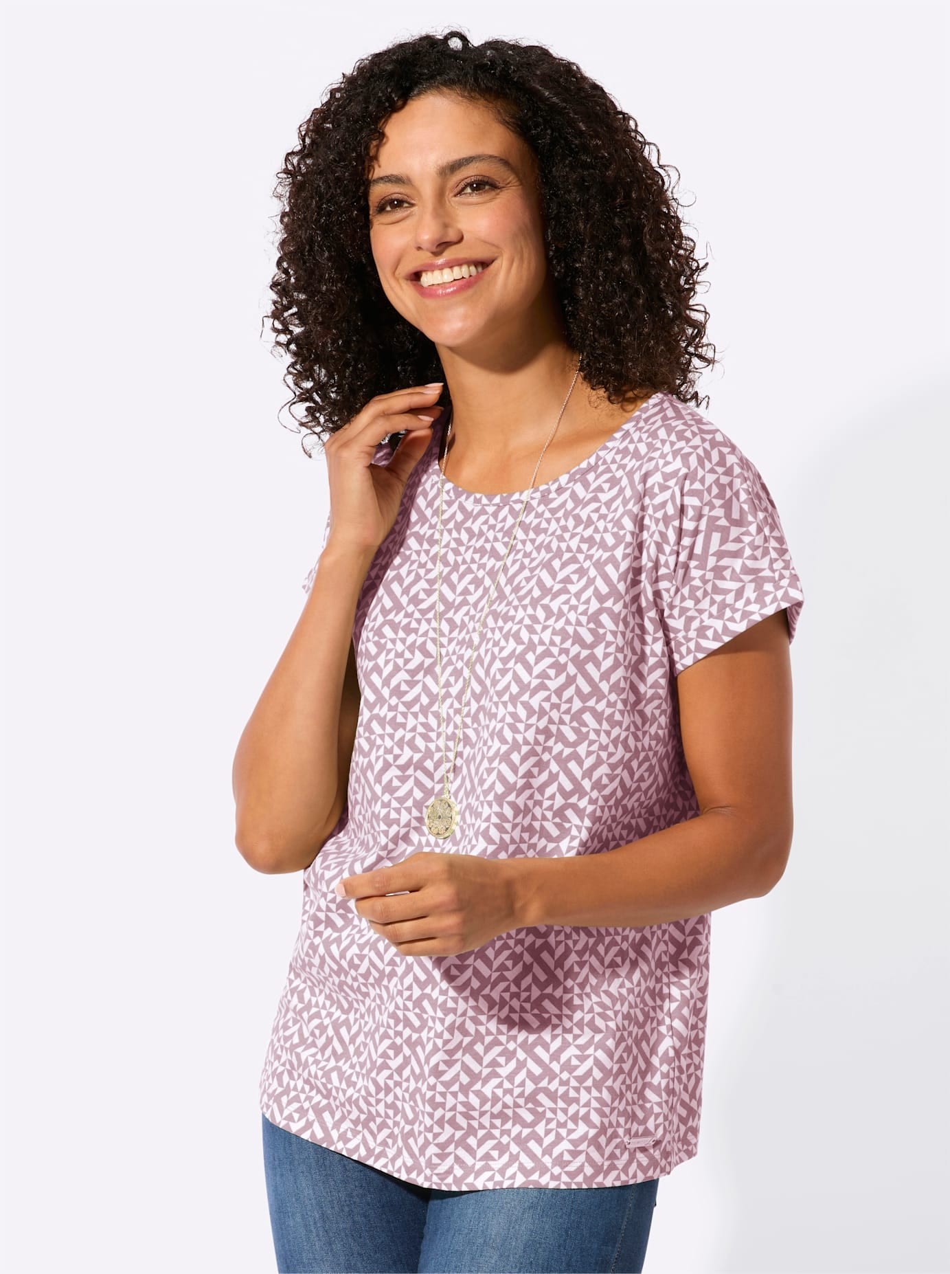 Casual Looks Print-Shirt »Druck-Shirt« 1 tlg.