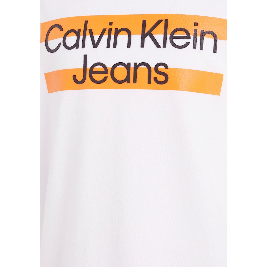 Calvin Klein Jeans T-Shirt, mit Calvin Klein Logodruck auf der Brust