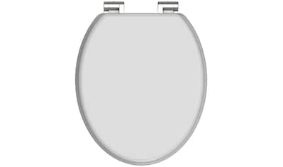 welltime WC-Sitz »Uni«, hochwertiger FSC-zertifizierter Premium-Toilettendeckel mit... kaufen