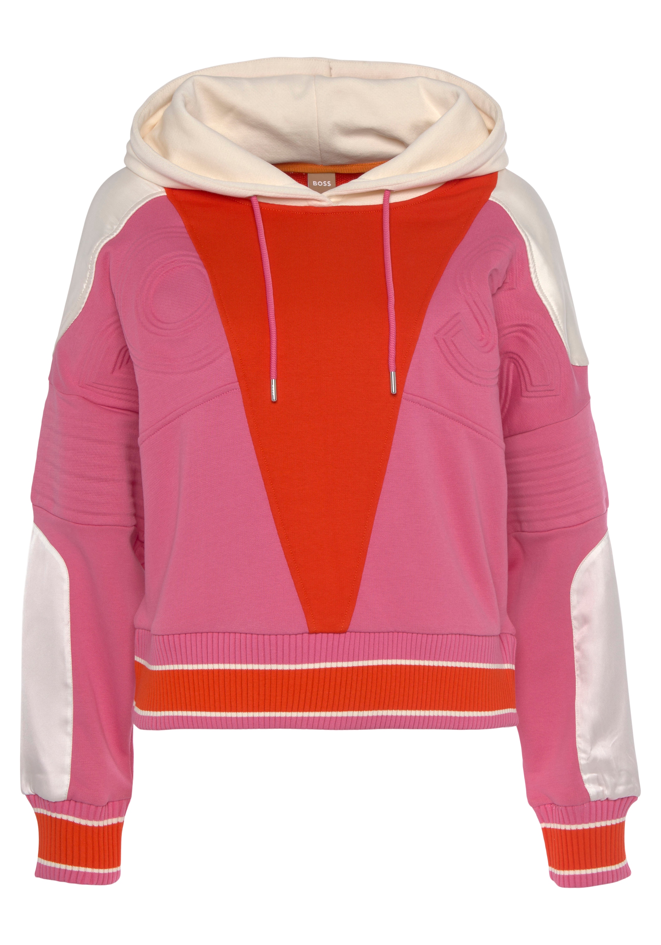 bei ORANGE modischen BOSS Sweatshirt Schweiz »C_Eversi«, mit kaufen Farbeinsätzen online Jelmoli-Versand