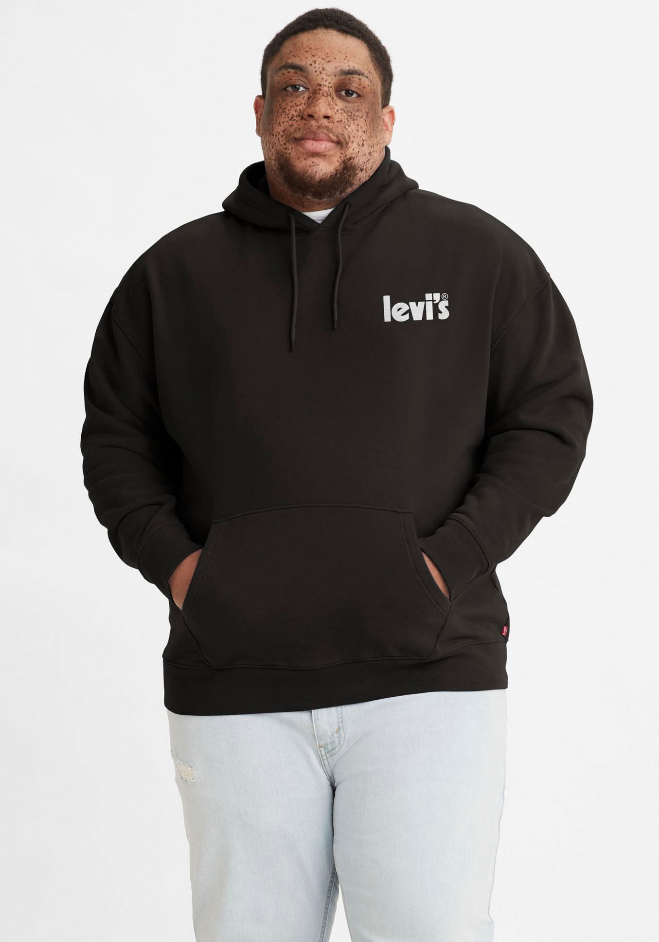 Hoodie »BIG RELAXED GRAPHIC«, mit überschnittenen Schultern