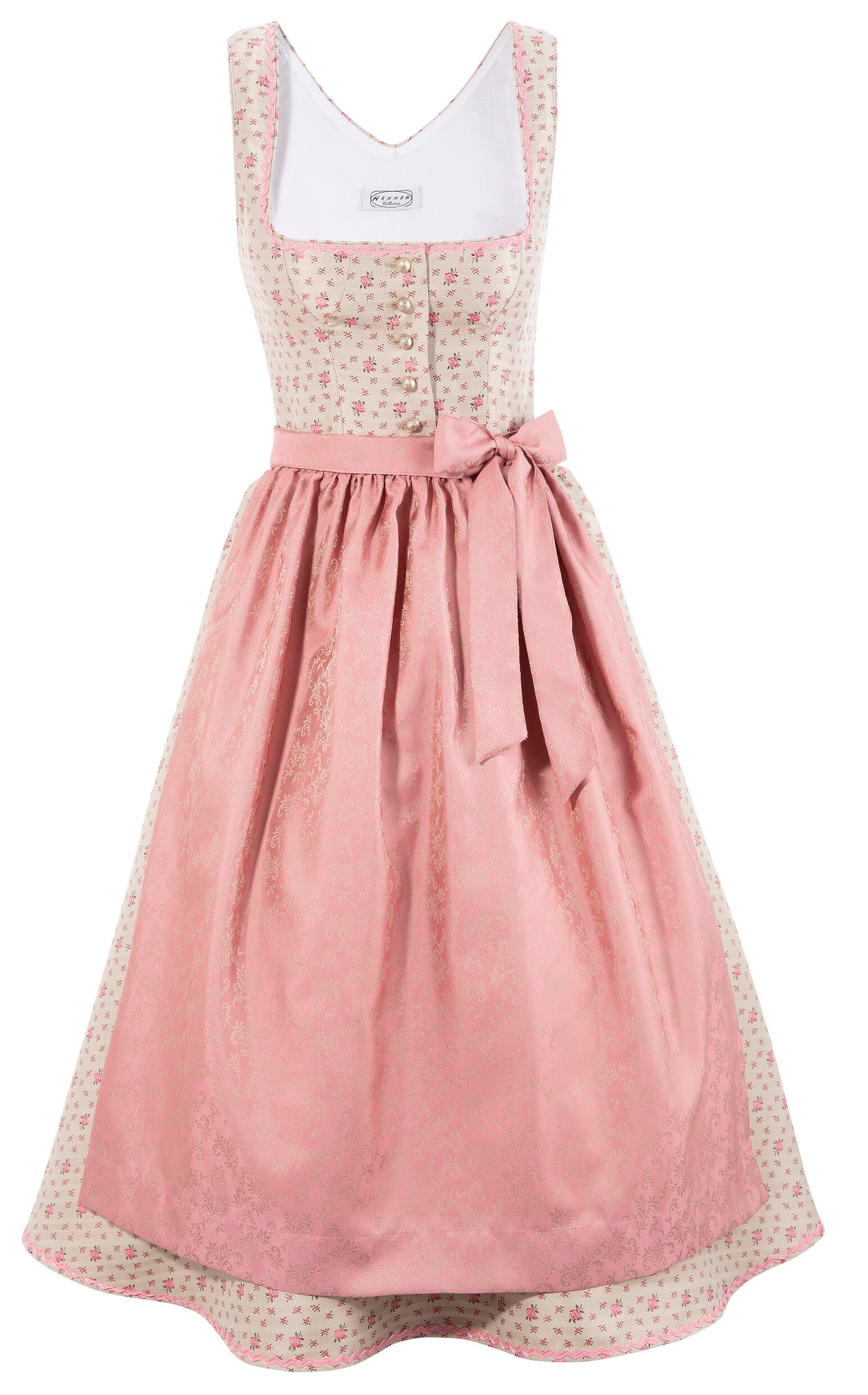Hannah Dirndl, (2 tlg.), Damen, midi mit eckigem Ausschnitt kaufen