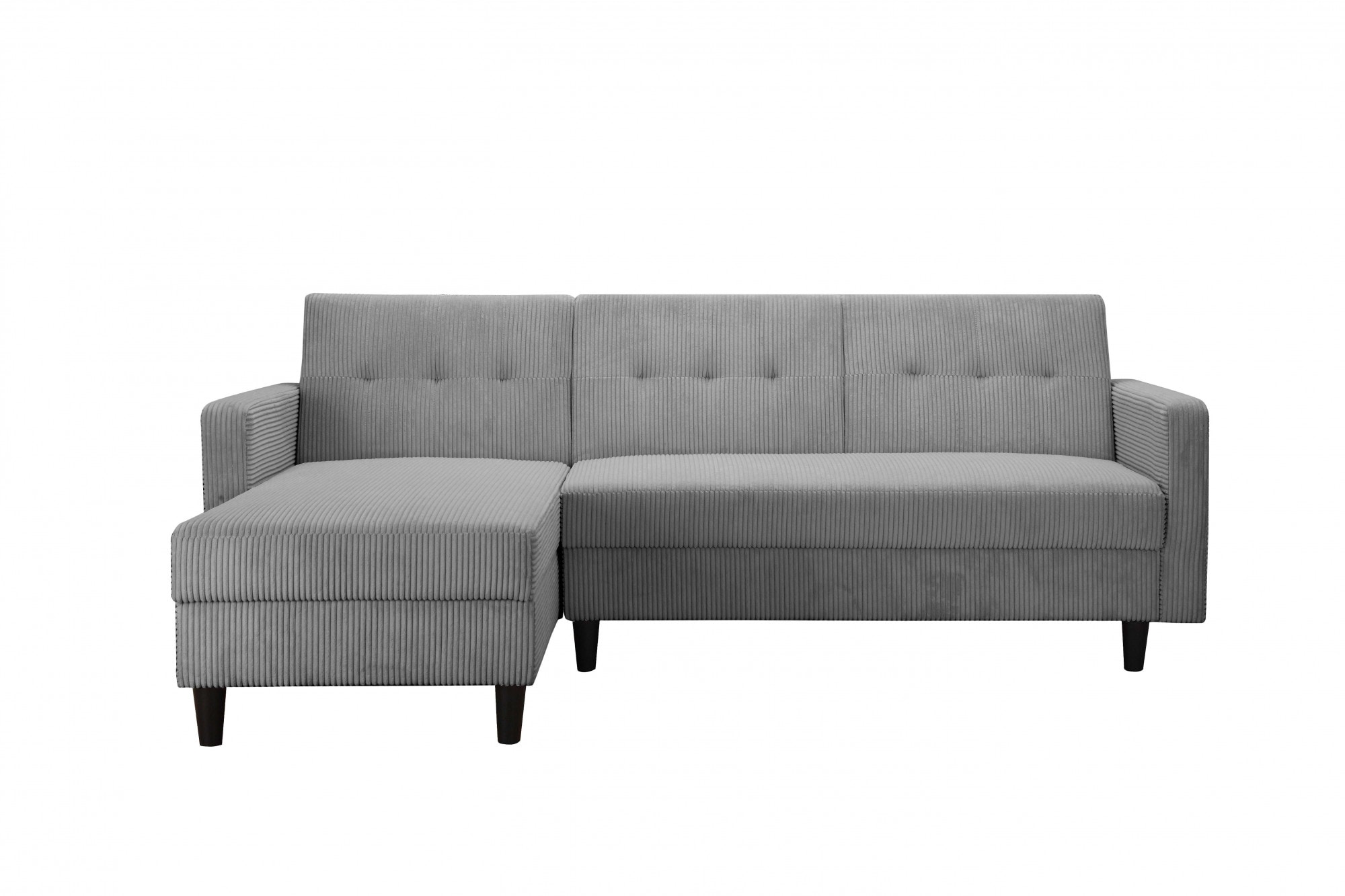Dorel Home Ecksofa »Hartford II«, mit Bettfunktion und Stauraum, Recamiere beidseitig montierbar
