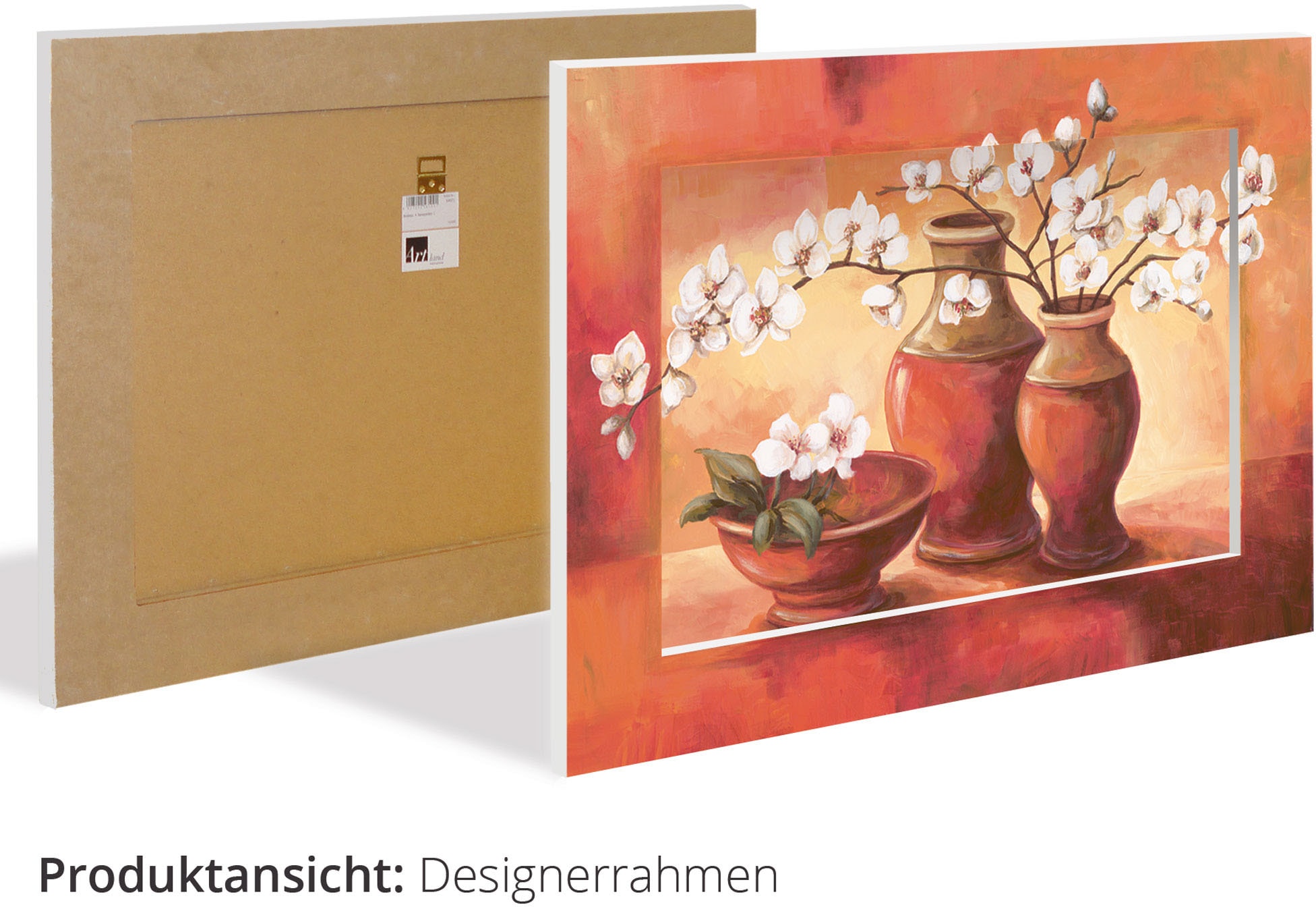 Artland Wandbild »Magie der Lotus-Blume«, Blumen, (1 St.), 3D Optik gebogen