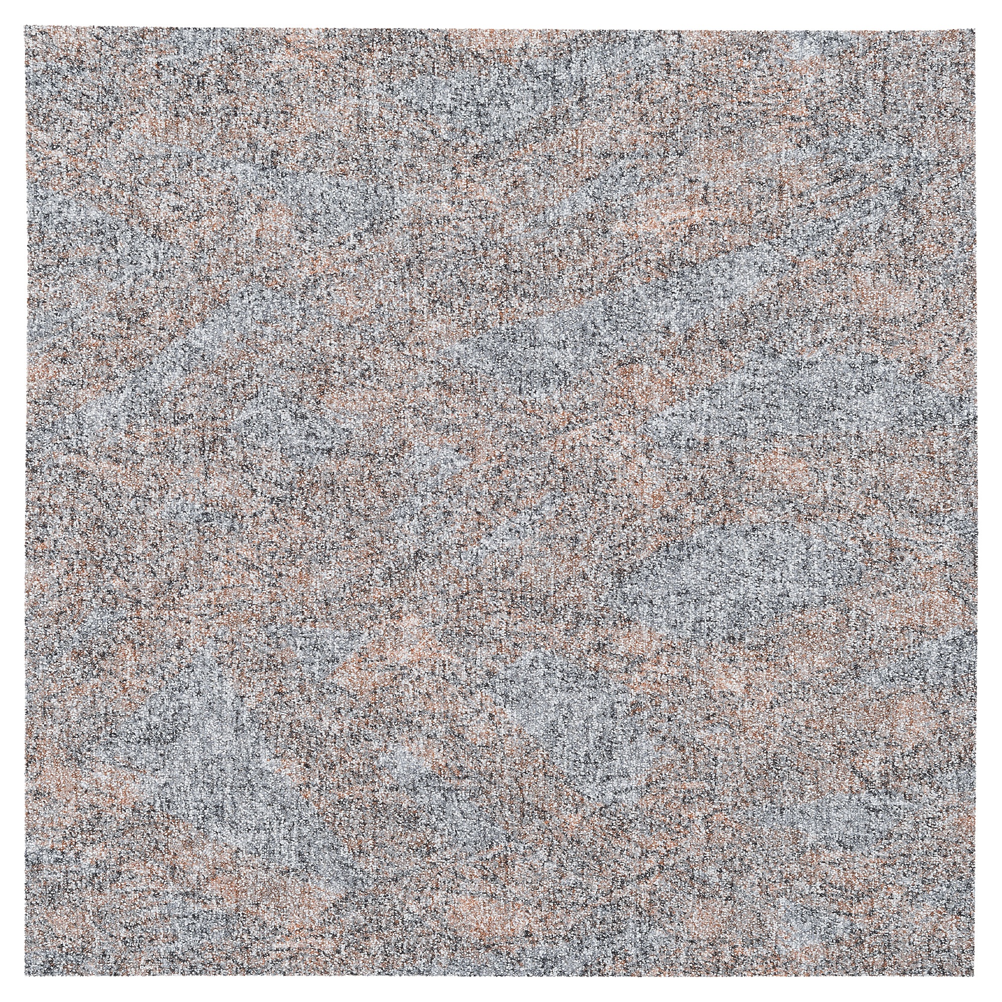 OTTO home Teppichboden "Caio, Schlinge, Gesamthöhe 8 mm" rechteckig meliert, Breite 400 cm, strapazierfähig, Wohnzimmer, Schlafzimmer