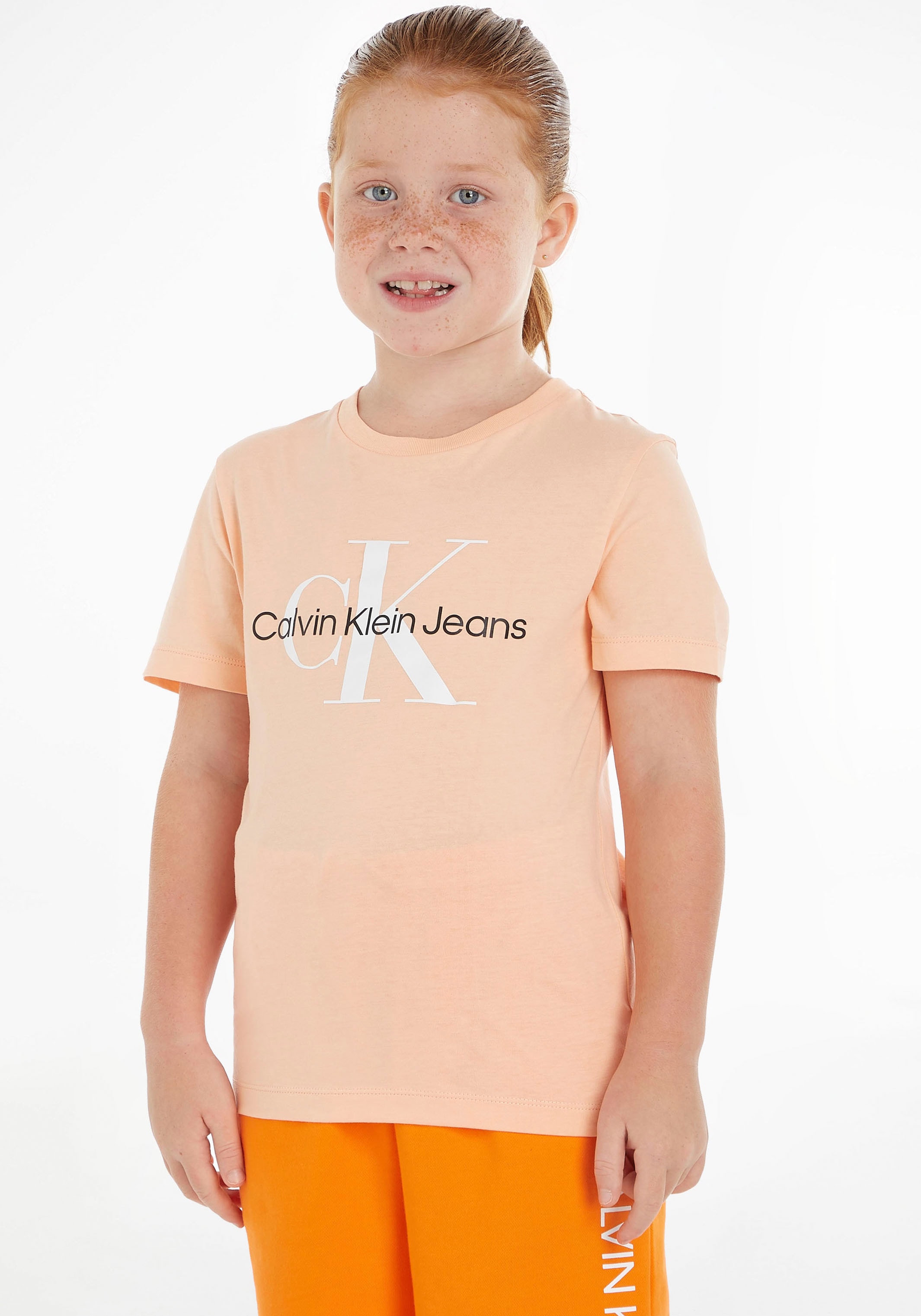 Kinder online LOGO und bestellen Mädchen Jeans ✵ T-Shirt | Jungen Jelmoli-Versand MiniMe,für »MONOGRAM Calvin Klein Kids T-SHIRT«, Junior