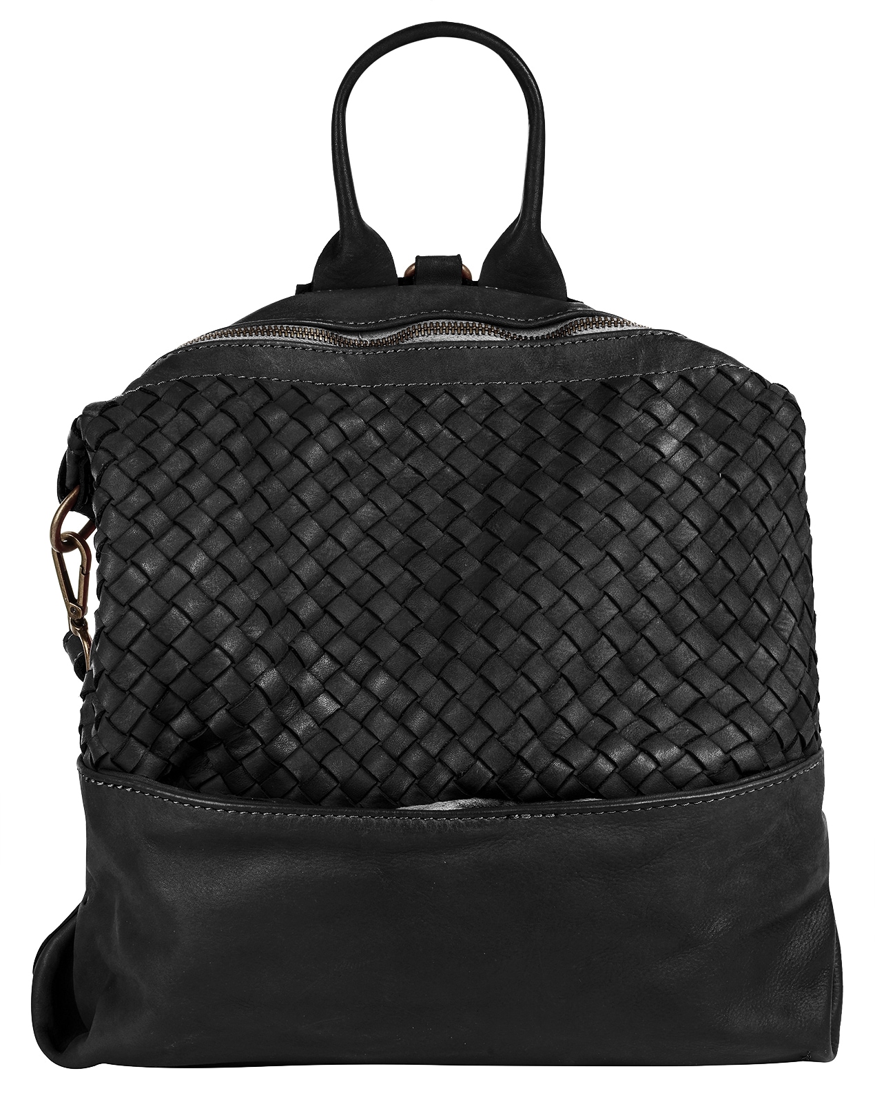 Samantha Look Cityrucksack, echt Leder, Made in Italy