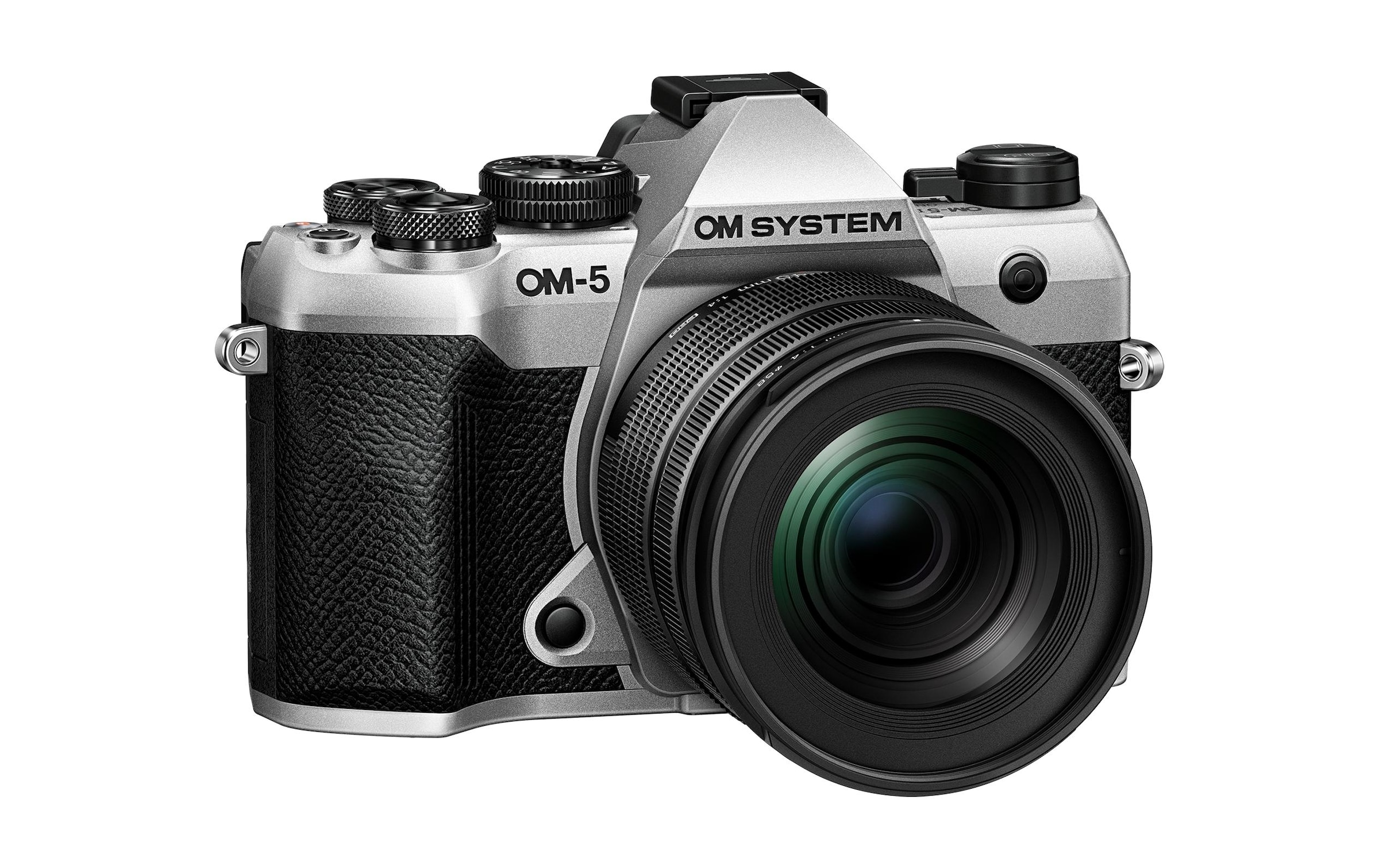 OM SYSTEM Kompaktkamera »OM-5 II M.Zuiko Digital ED 12-45mm Kit«, 20,4 MP, 3,75 fachx opt. Zoom, Bluetooth-WLAN