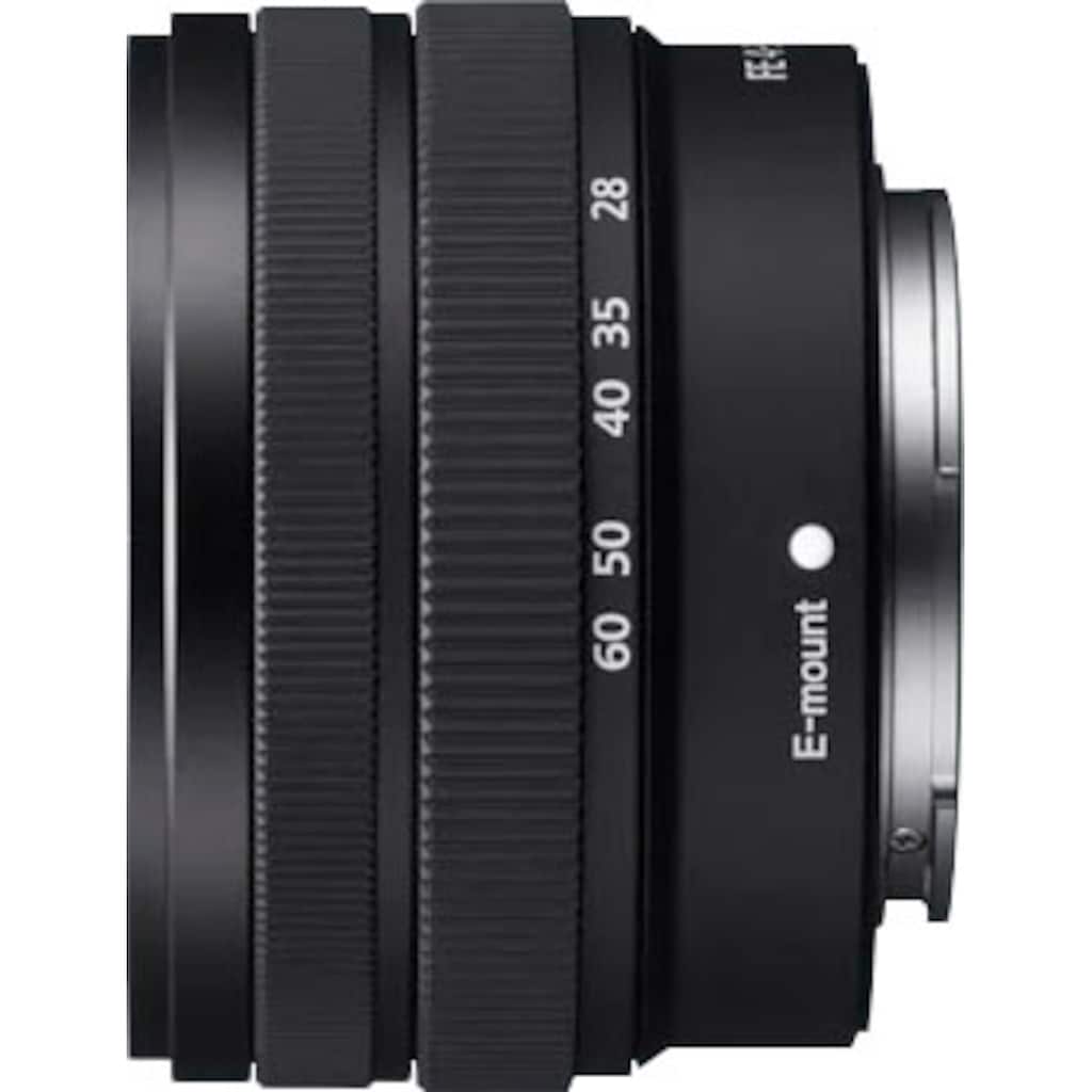 Sony Objektiv »SEL 28–60mm FE4–5.6«