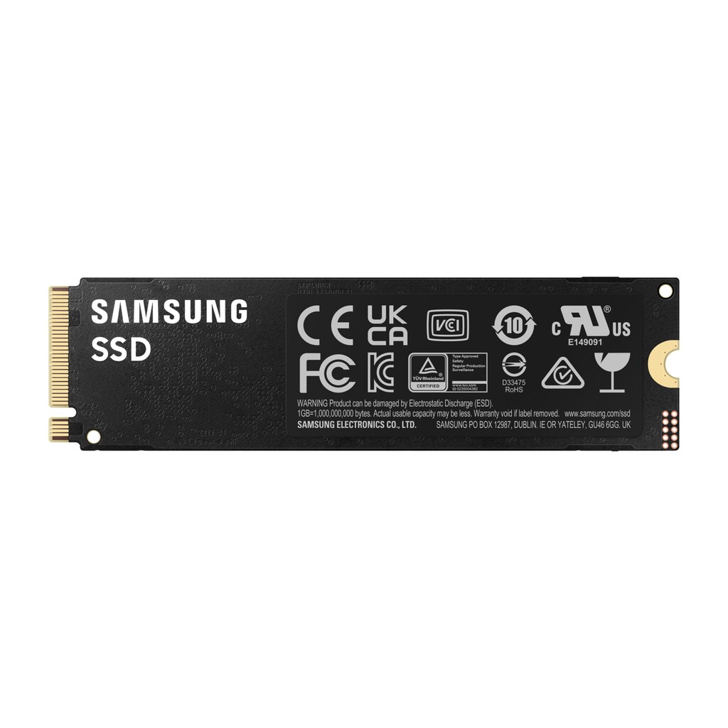 Samsung interne SSD »990 PRO«, Anschluss M.2-PCIe Gen 4.0 x4
