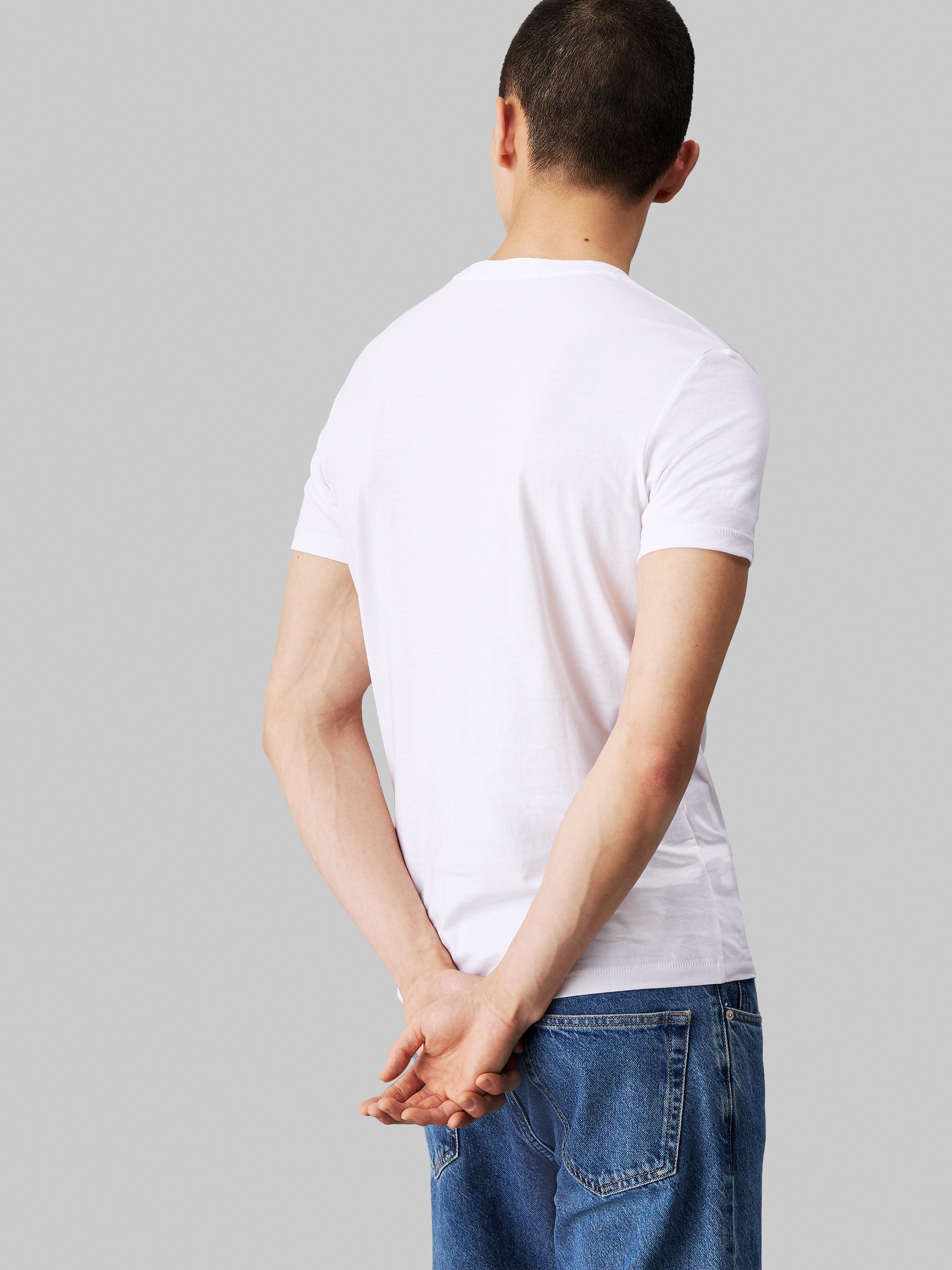 Calvin Klein Jeans T-Shirt »SEASONAL MONOLOGO TEE«, mit grossem Logodruck