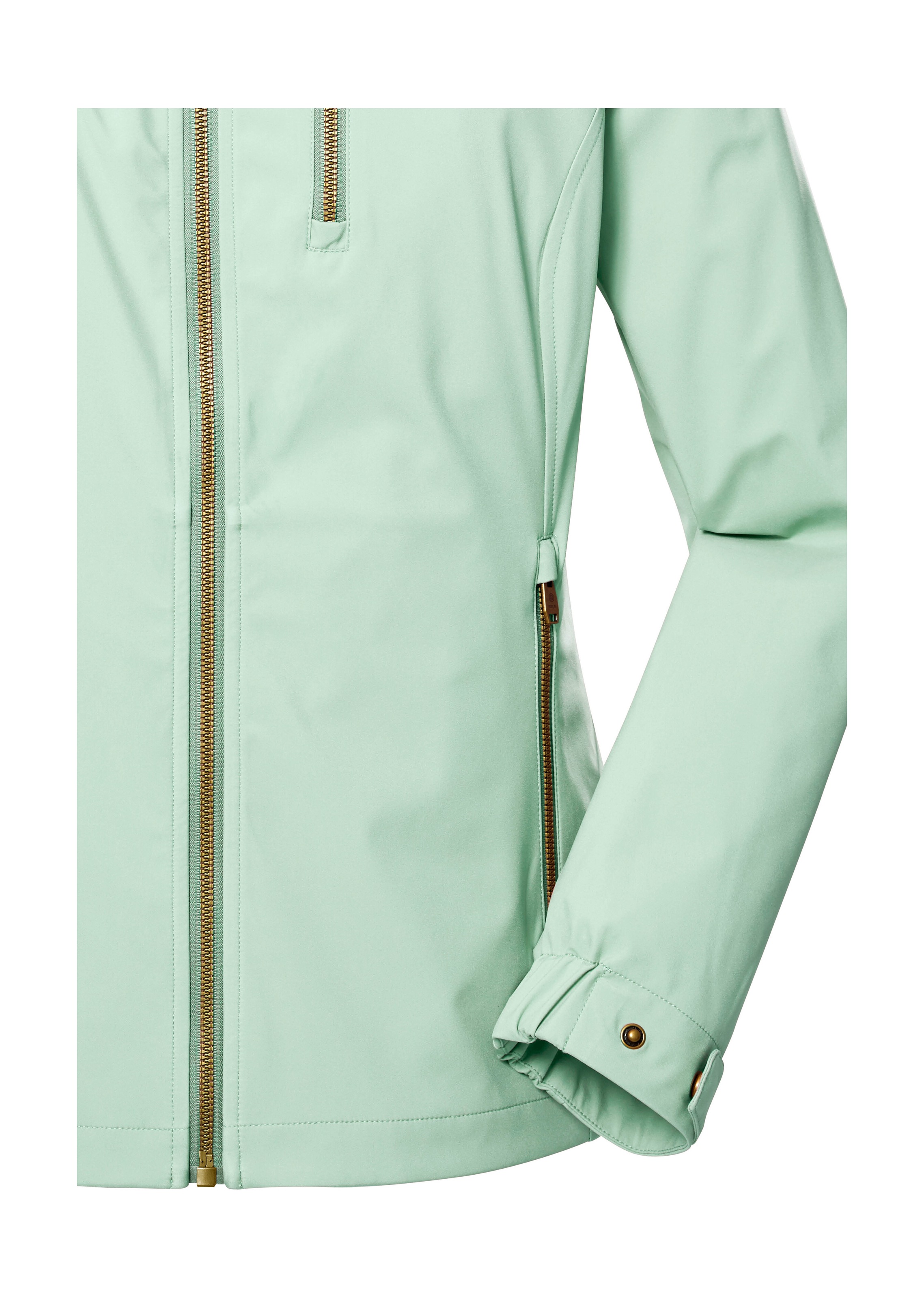 G.I.G.A. DX by killtec Softshelljacke »GS 24 WMN SFTSHLL JCKT«, Wasserabweisende Softshelljacke, verstellbare Kapuze, winddicht
