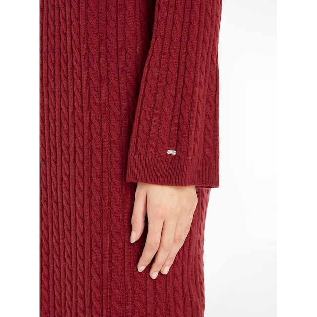 Tommy Hilfiger Strickkleid »SOFT WOOL AO CABLE C-NK DRESS«, aus weichem  Zopfstrick online shoppen | Jelmoli-Versand