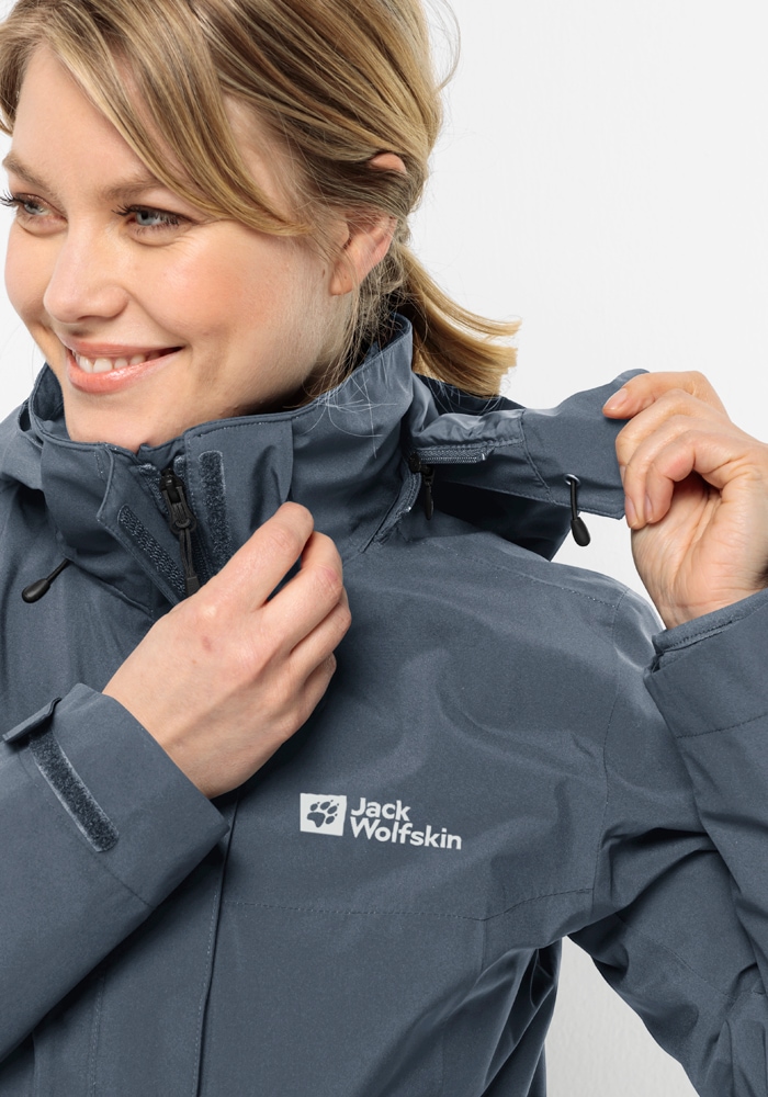 Jack Wolfskin 3-in-1-Funktionsjacke »LUNTAL 3IN1 JKT W«, mit Kapuze