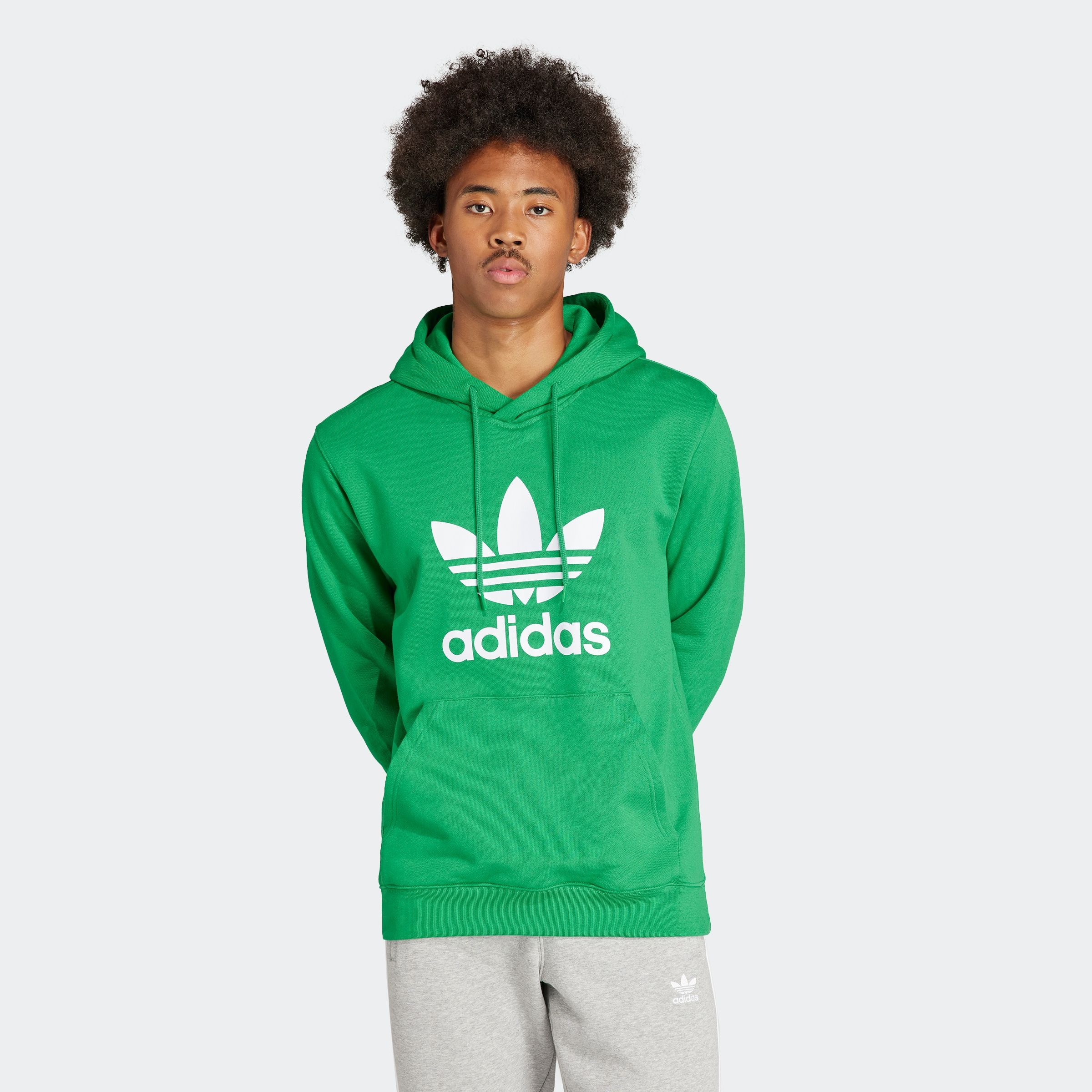 adidas Originals Kapuzensweatshirt »TREFOIL HOODY«, Hoodie, Kapuzenpullover mit grossem Logoprint