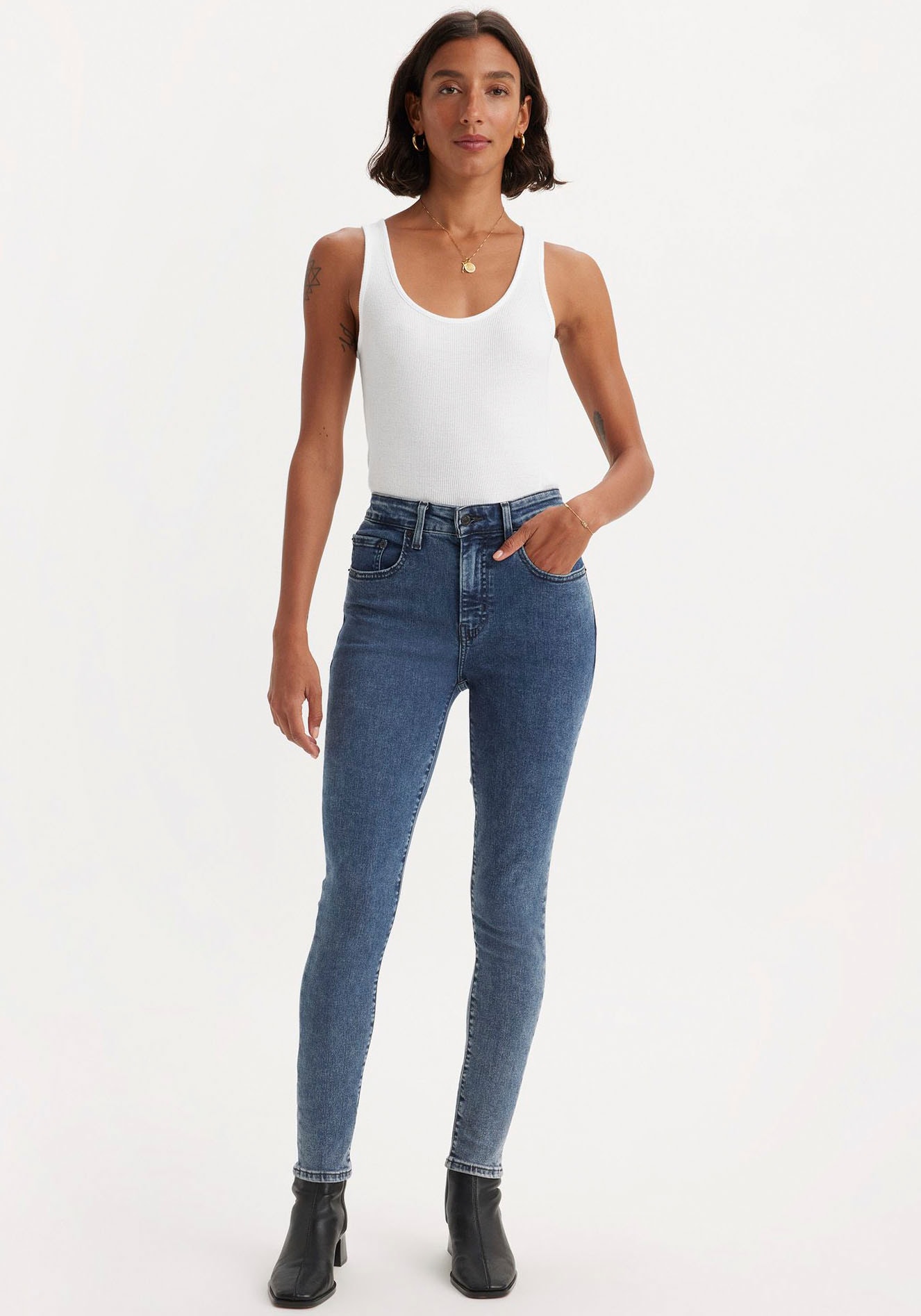 Levi's® Skinny-fit-Jeans »721 High rise skinny«, mit hohem Bund