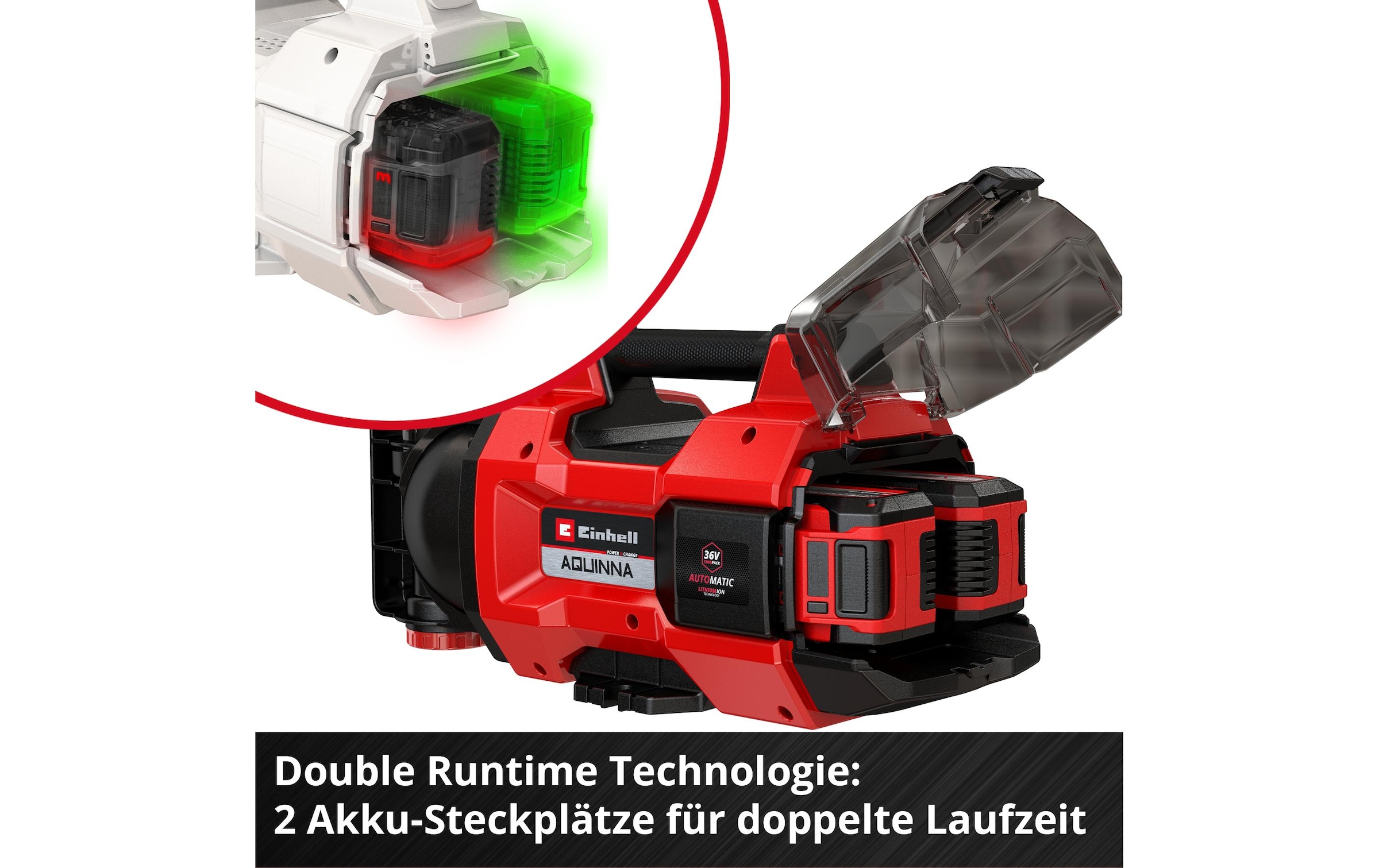 Einhell Gartenpumpe »AQUINNA 18/30 F LED«