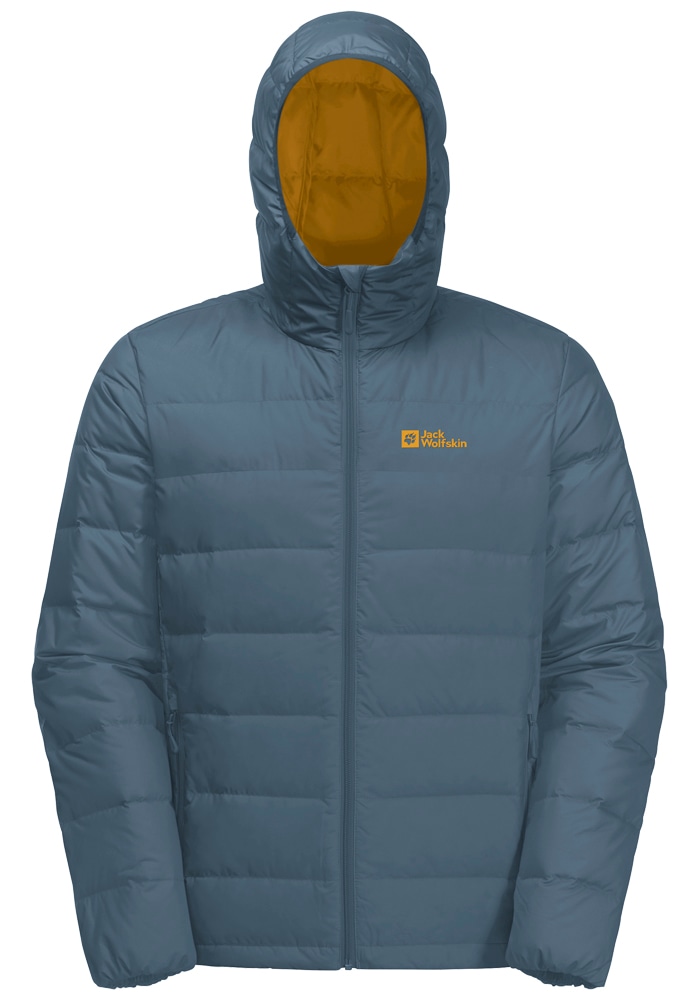 Jack Wolfskin Daunenjacke »ATHER DOWN HOODY M RDS«, mit Kapuze