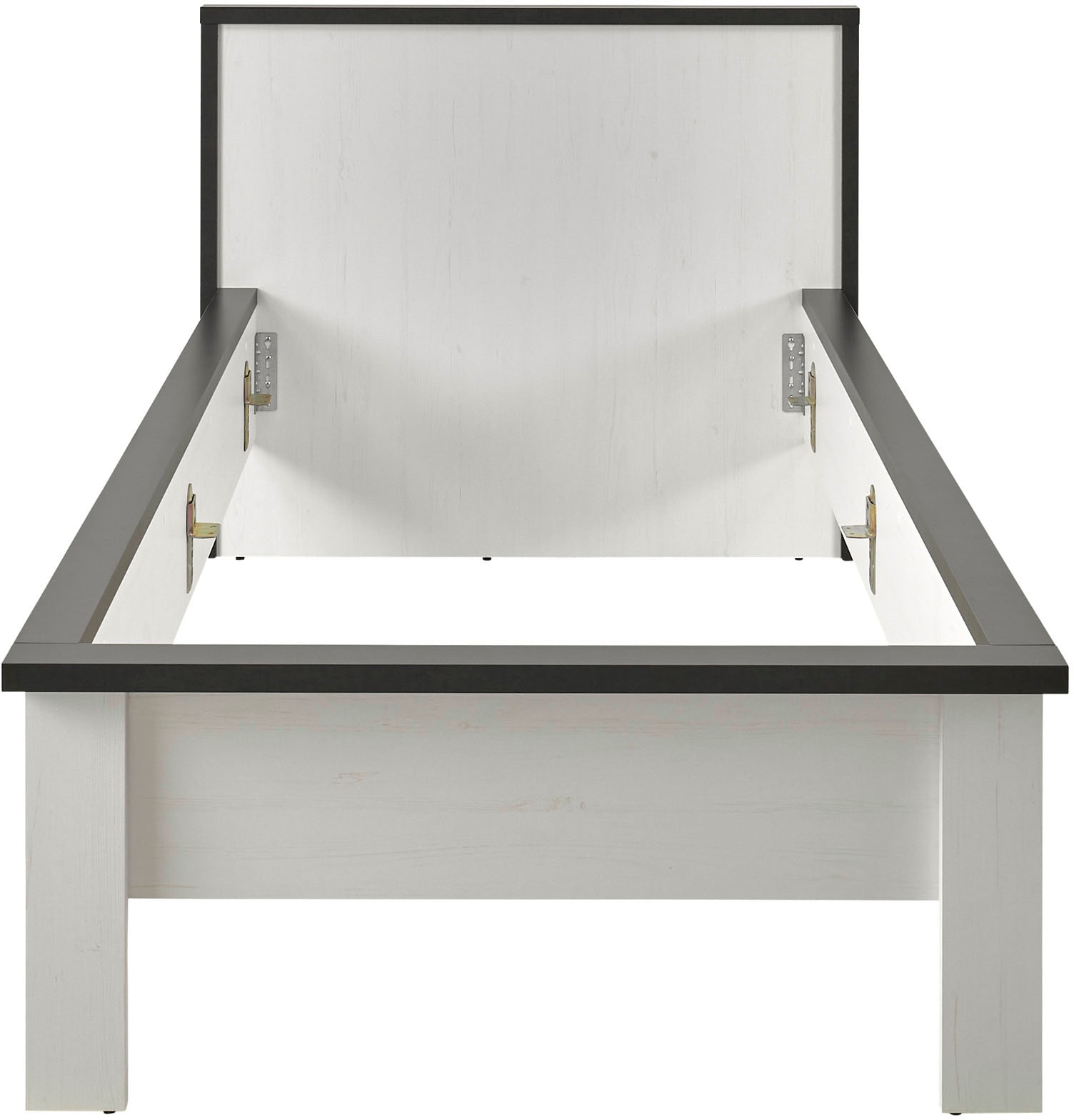 Home affaire Einzelbett »SHERWOOD Liegefläche 90/140 oder 180x200 cm«, aus FSC®-zertifiziertem Holzwerkstoff, rustikaler Landhausstil