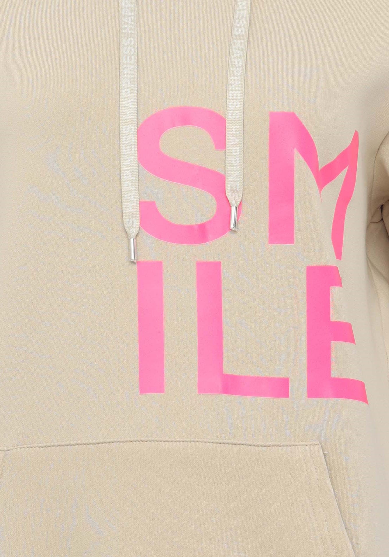 Zwillingsherz Hoodie »"Alissa"«, mit SMILE Print