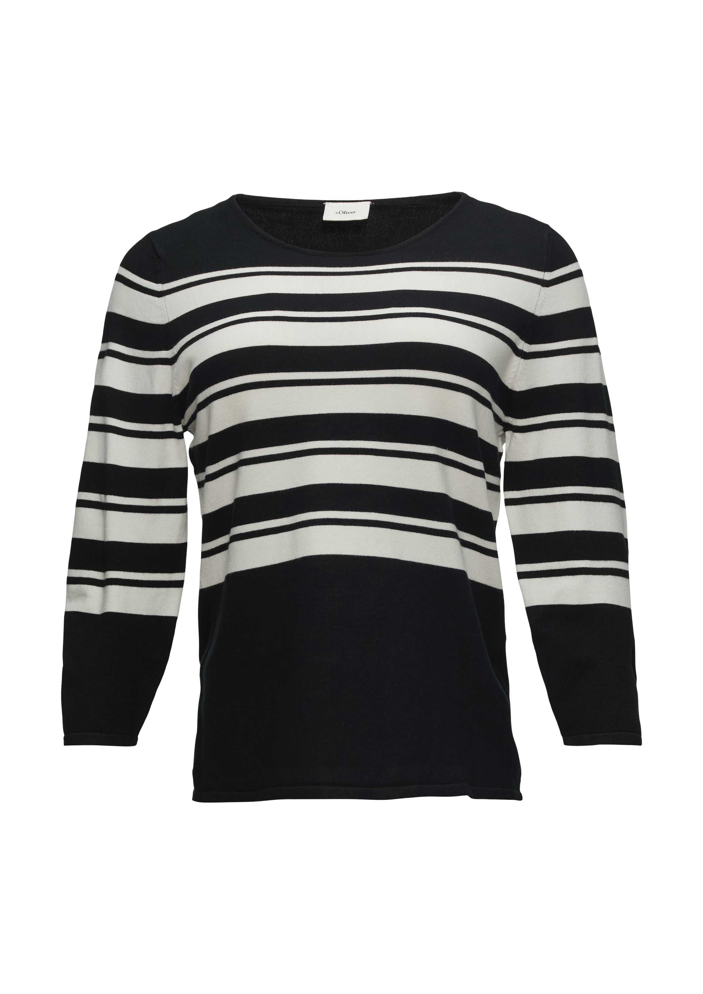 s.Oliver BLACK LABEL Streifenpullover, mit Streifenmuster