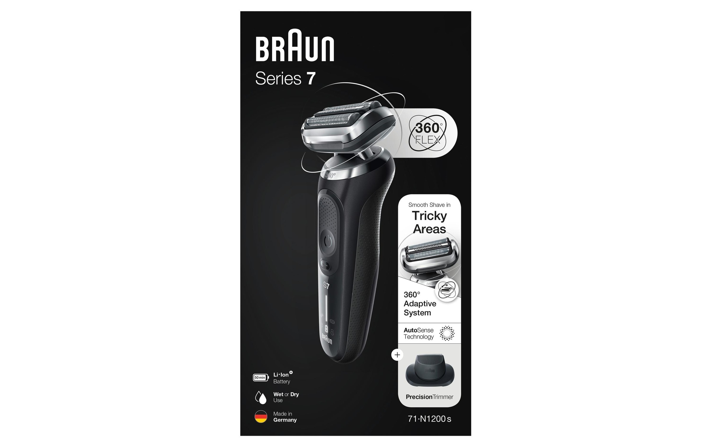 Braun Elektrorasierer »Series 7 7 71-N1200s«