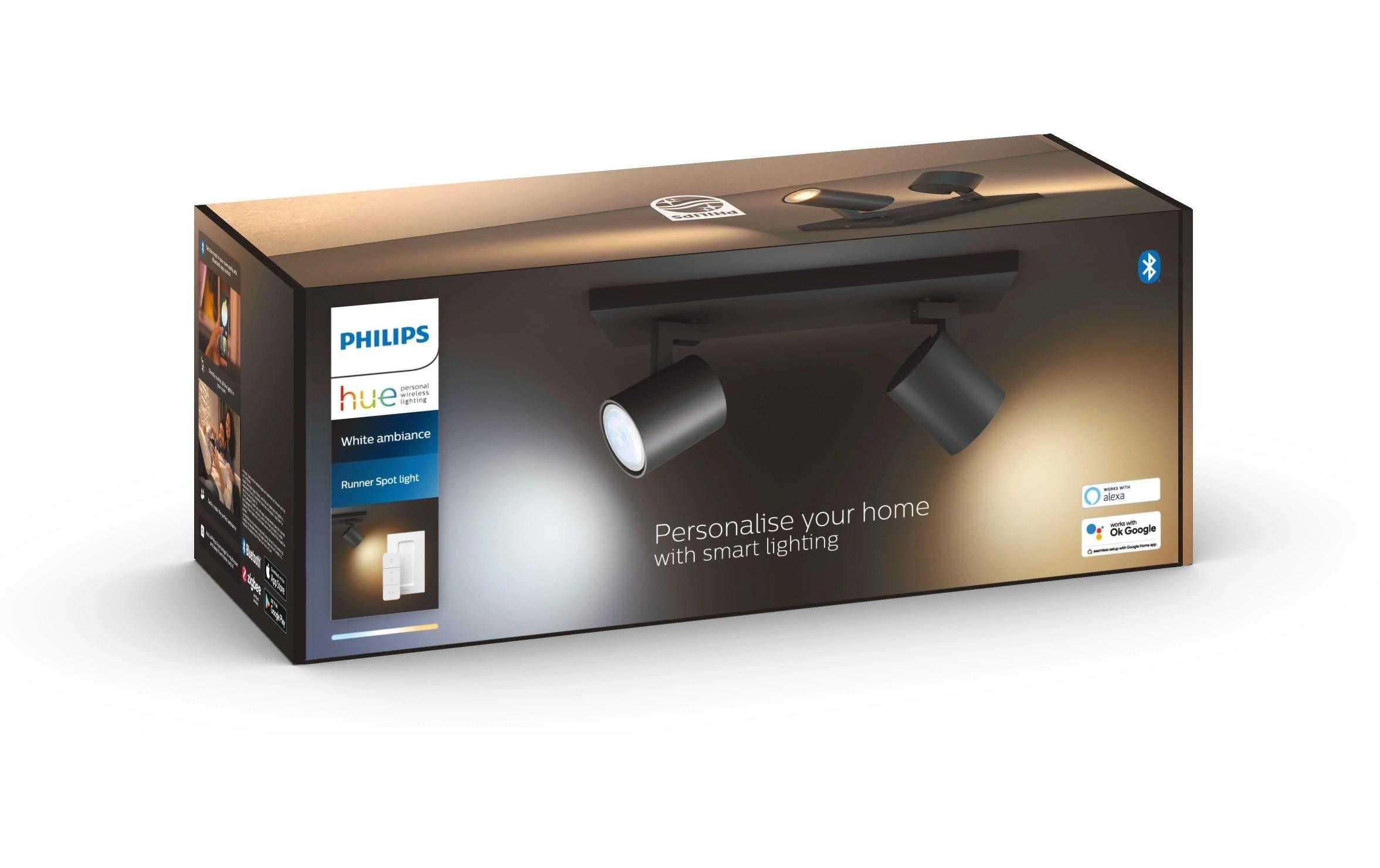 Philips Hue LED Deckenleuchte »Runner«, Leuchtmittel GU10 | LED wechselbar