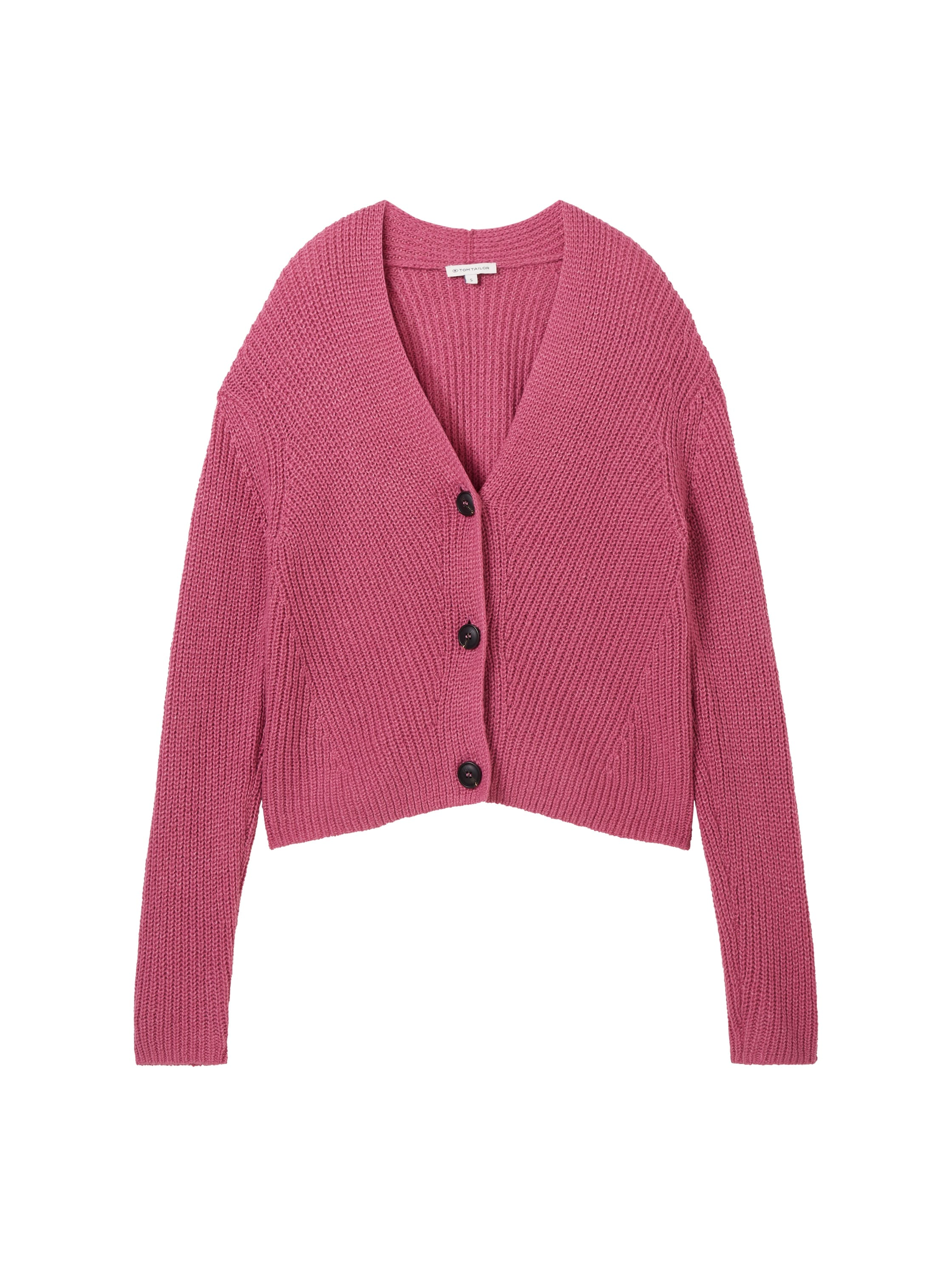 TOM TAILOR Strickjacke, mit Knopfleiste