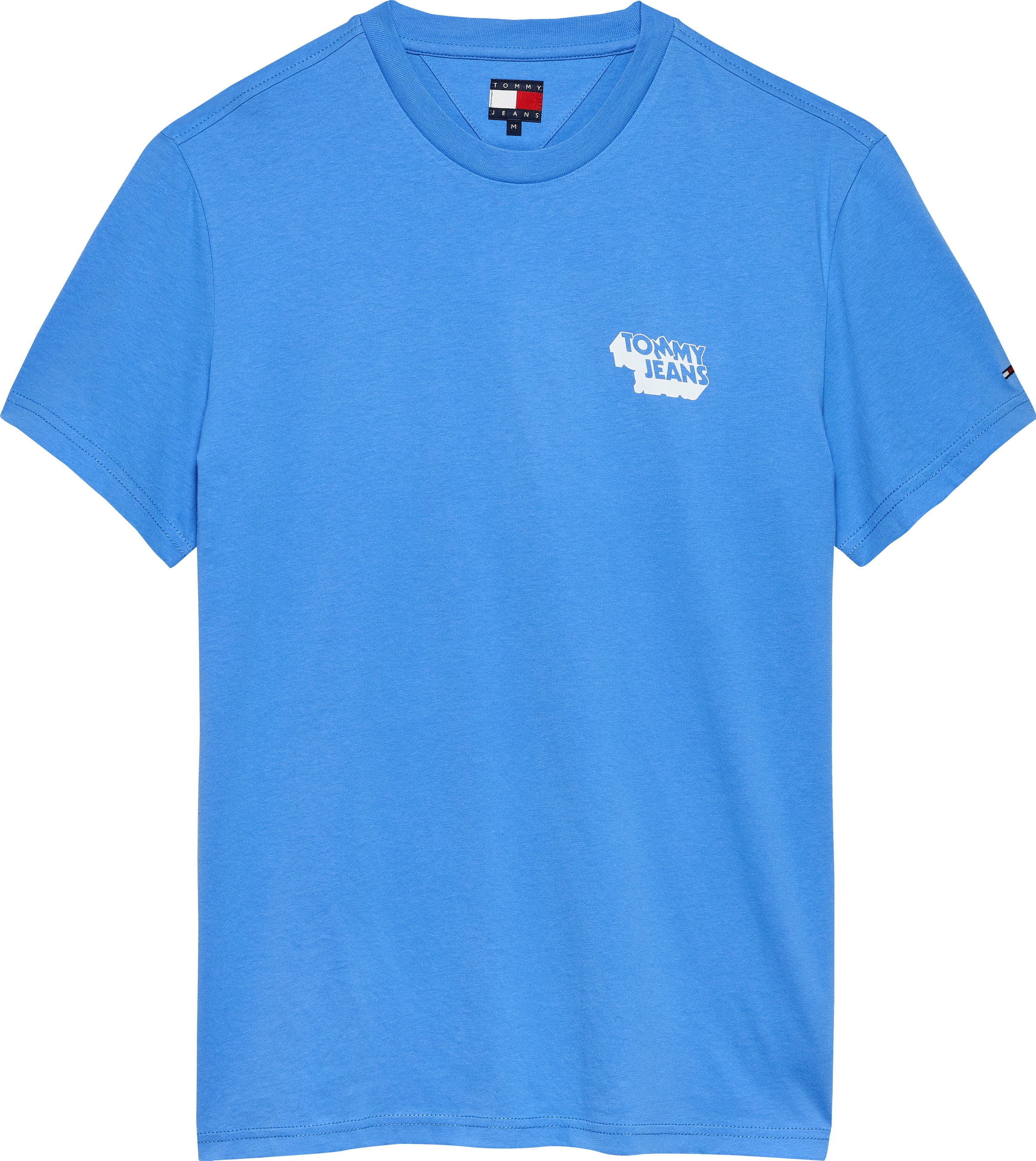 Tommy Jeans T-Shirt »TJM SLIM STACK LOGO TEE EXT«, Mit Rundhalsausschnitt