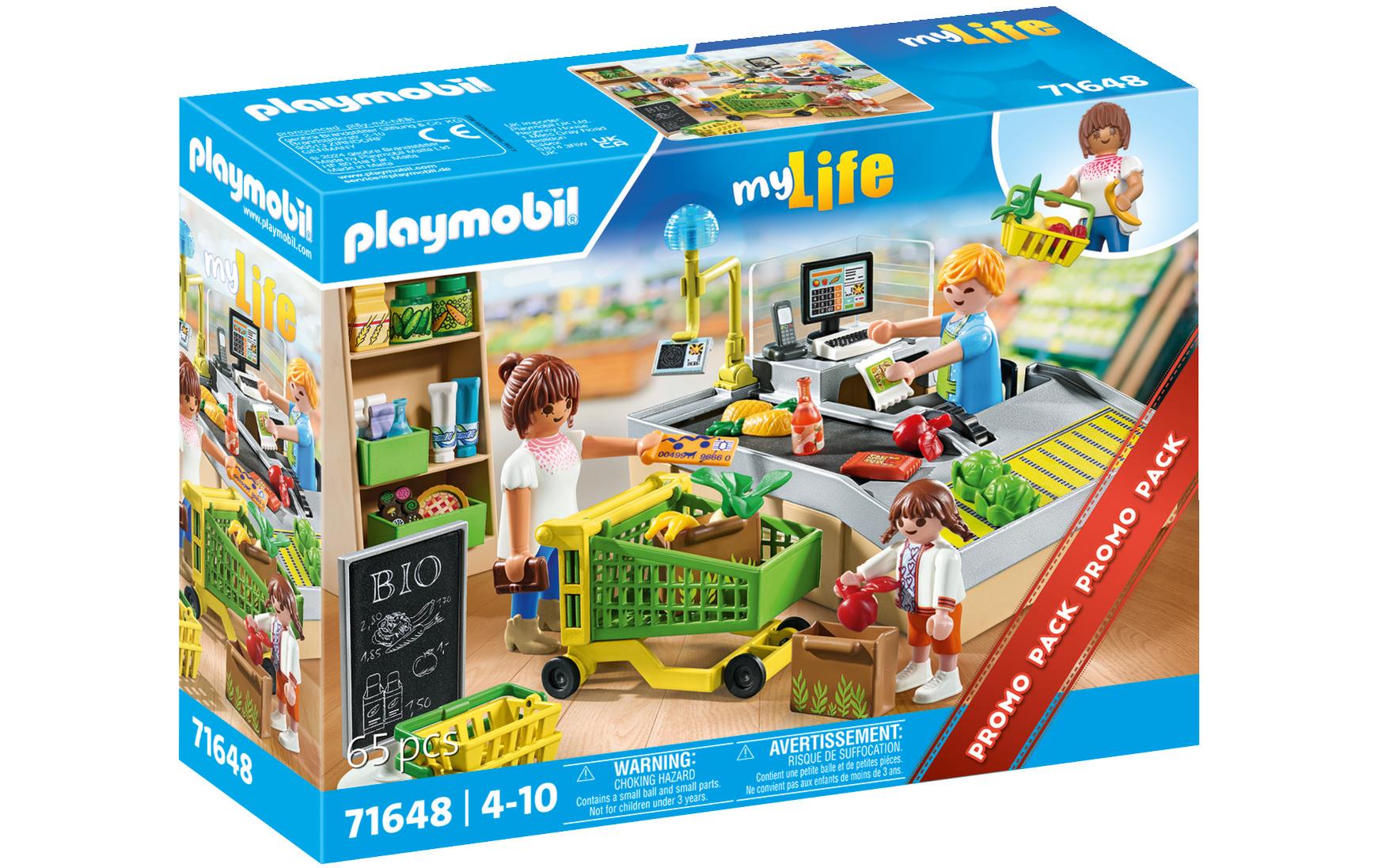 Playmobil Spielbausteine "My Life Bio-Supermarkt 71648"