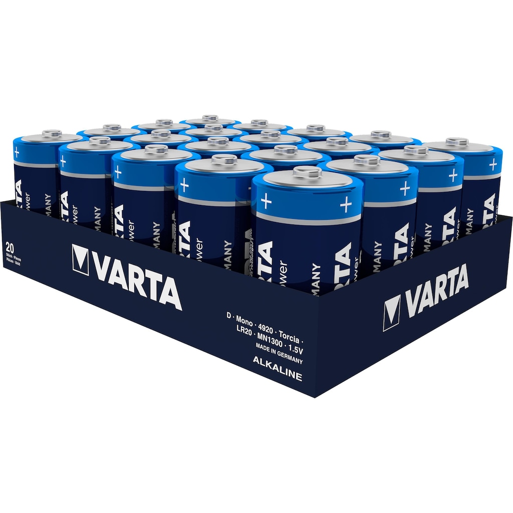 VARTA Batterie »Longlife Power D 20«
