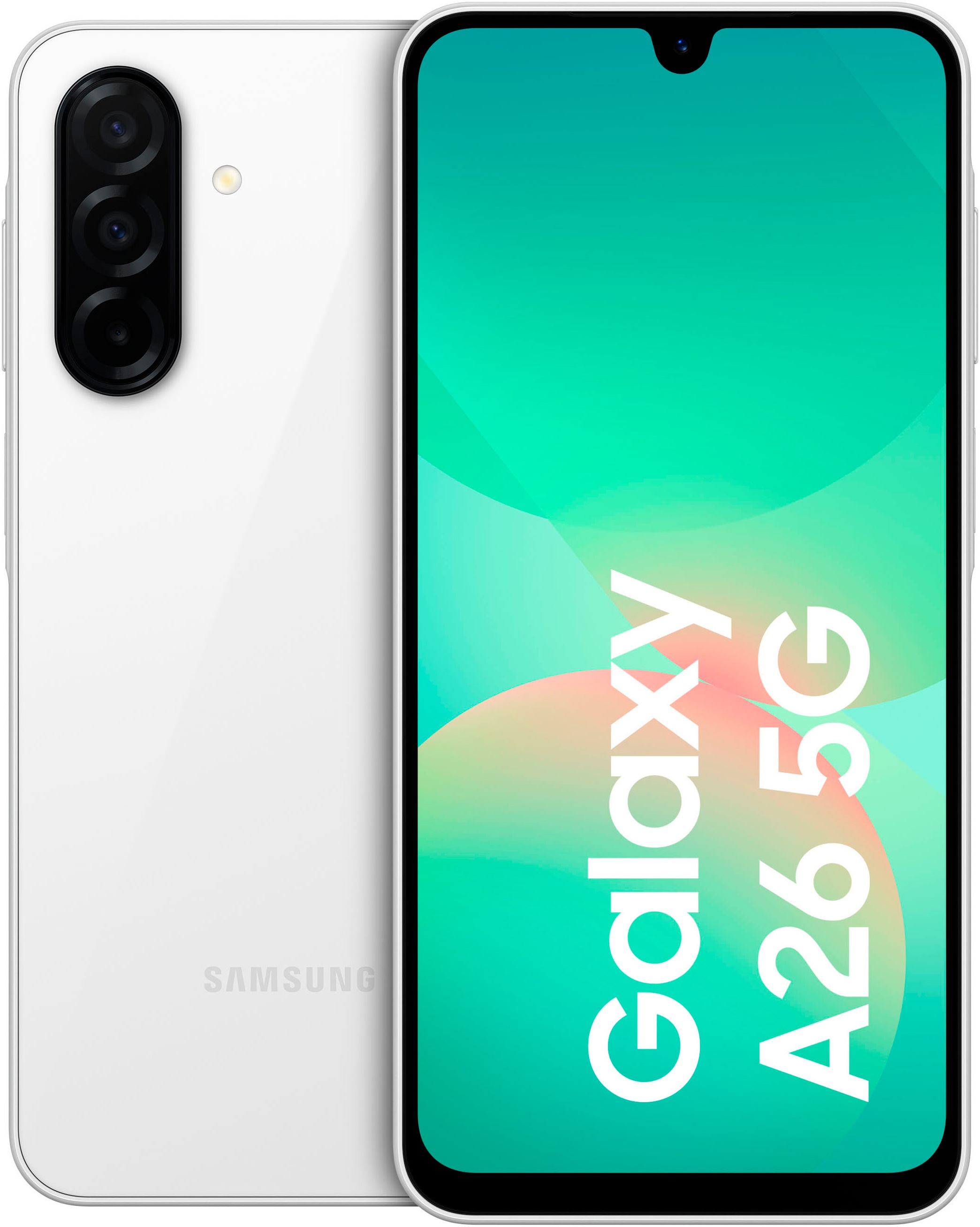 Samsung Smartphone "Galaxy-A26 5G - 128GB" weiss