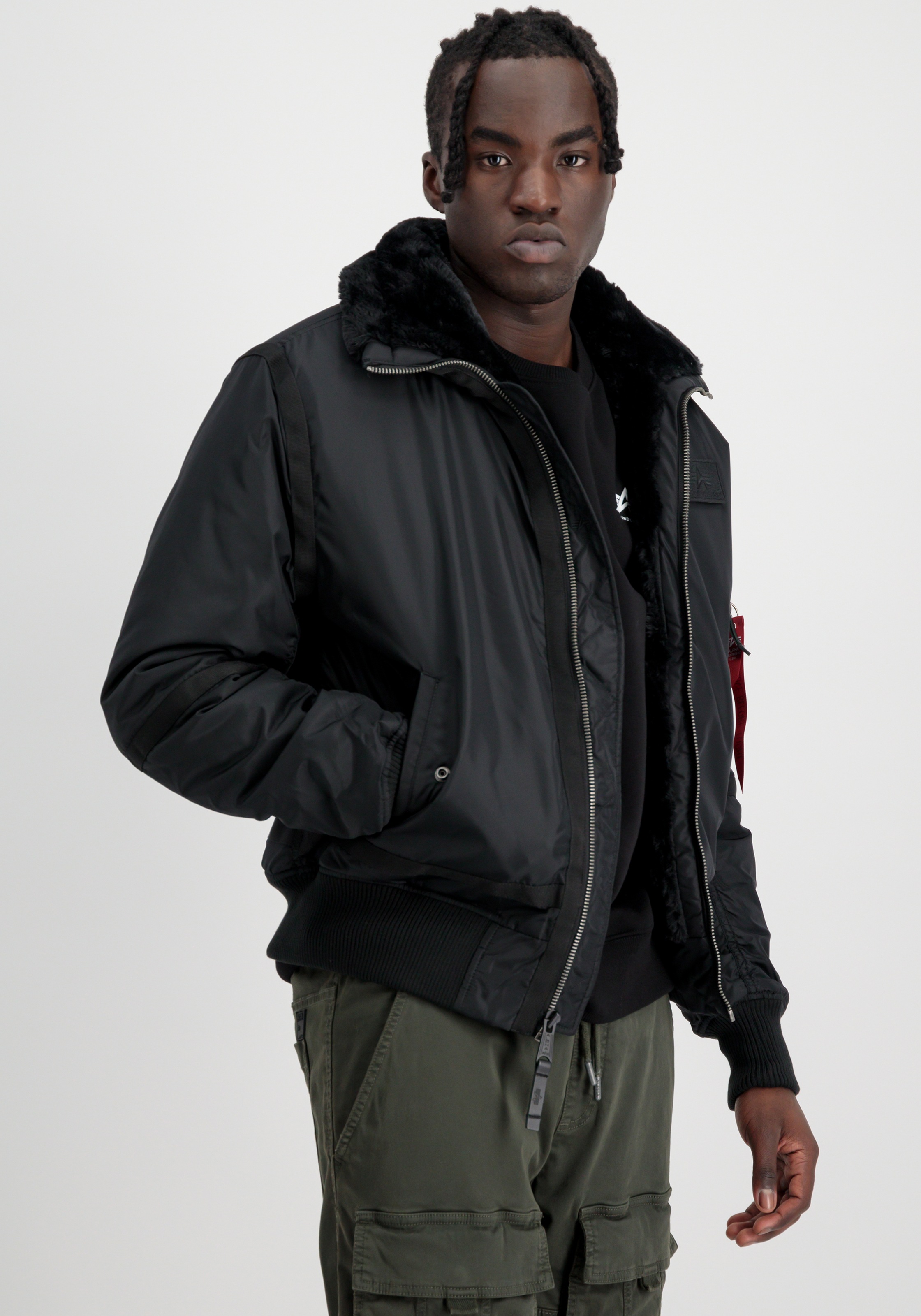 Alpha Industries Bomberjacke »B15-3 TT« Kunstfaser, regular fit