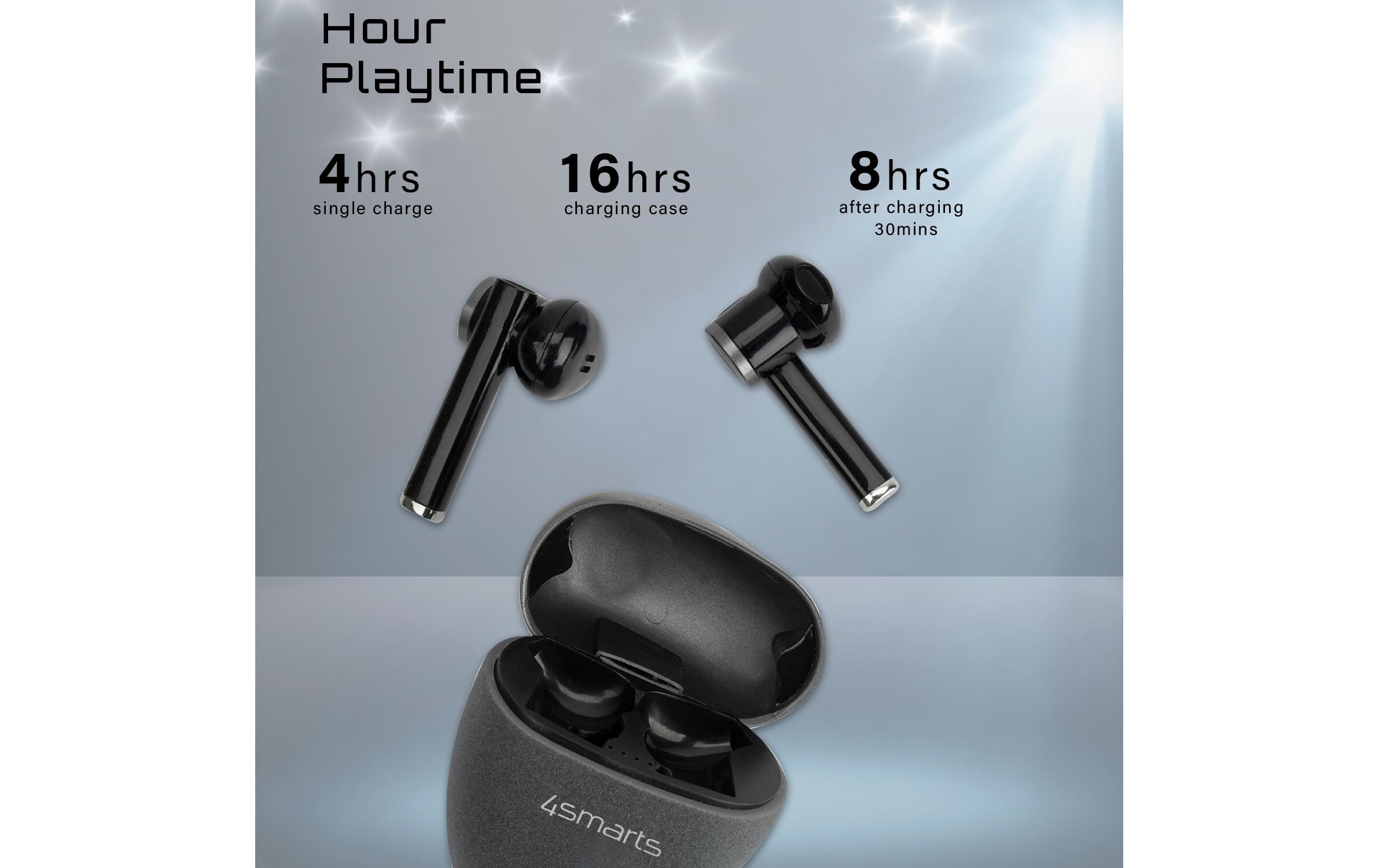 4smarts wireless In-Ear-Kopfhörer »Pebble True Wireless«