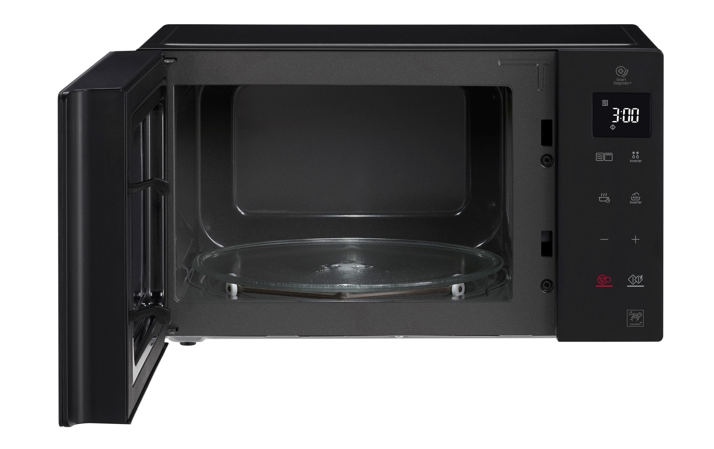 LG Mikrowelle »NeoChef MH6535GIS, Schwarz«, 1000 W