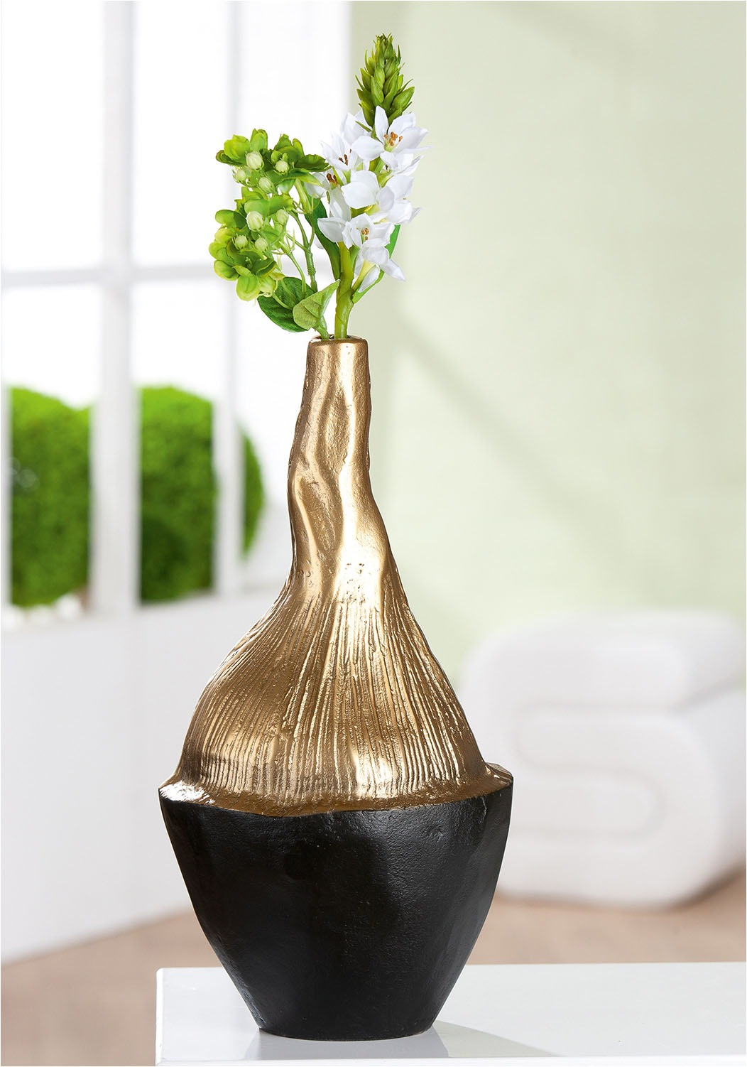 GILDE Tischvase "Vase Prero schlanz"