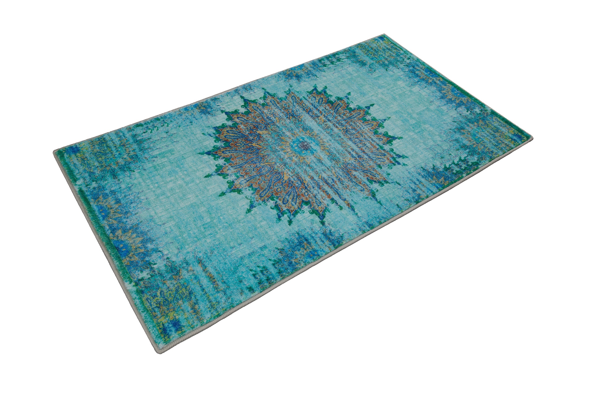 Wecon home Badematte »Healing«, fussbodenheizungsgeeignet, Vintage, waschbar, rutschfest, schnell trocknend, robust, Badteppich
