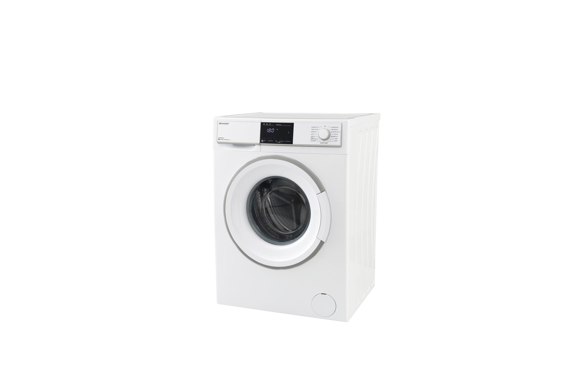 Sharp Waschmaschine »ES-HFB8143W3-DE«, 8 kg, 1400 U/min
