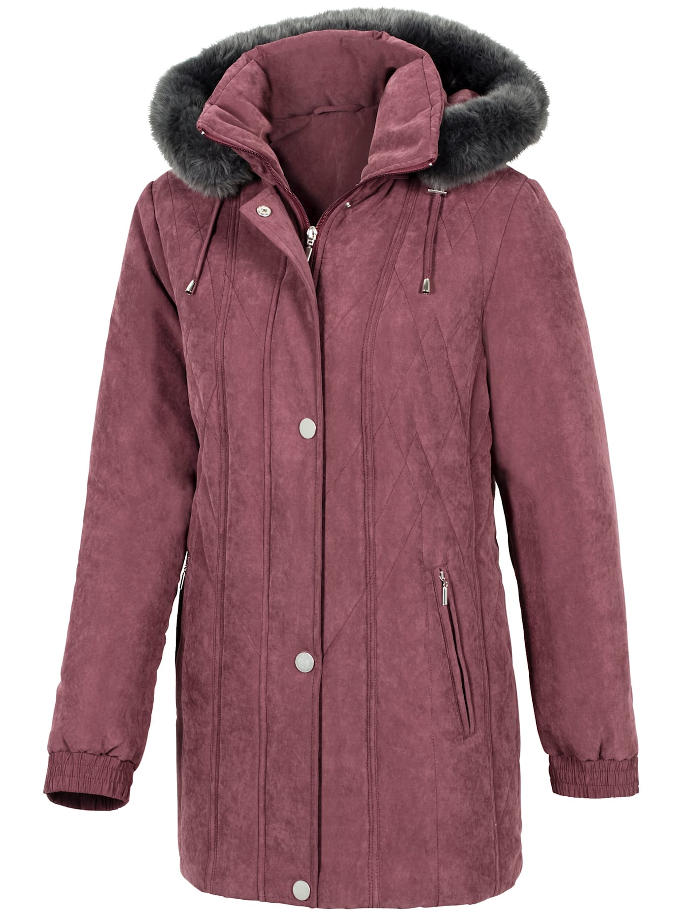 Classic Winterjacke, mit Kapuze
