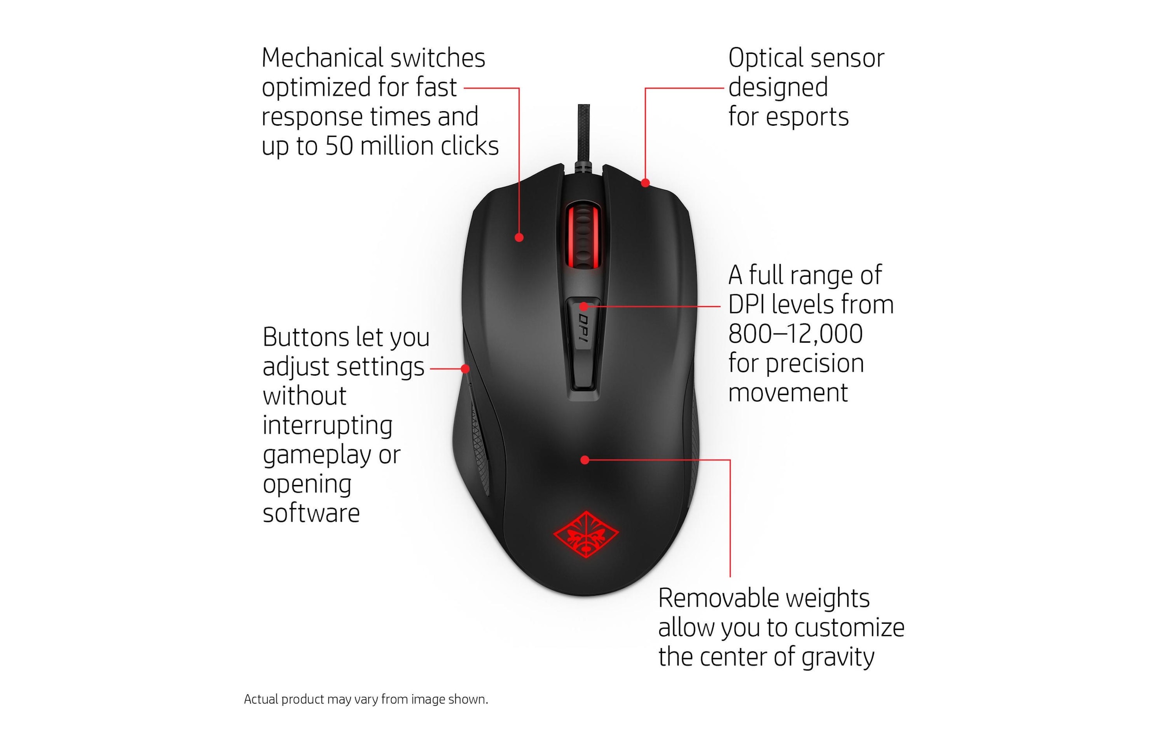 HP Gaming-Maus »OMEN 600«, Funk