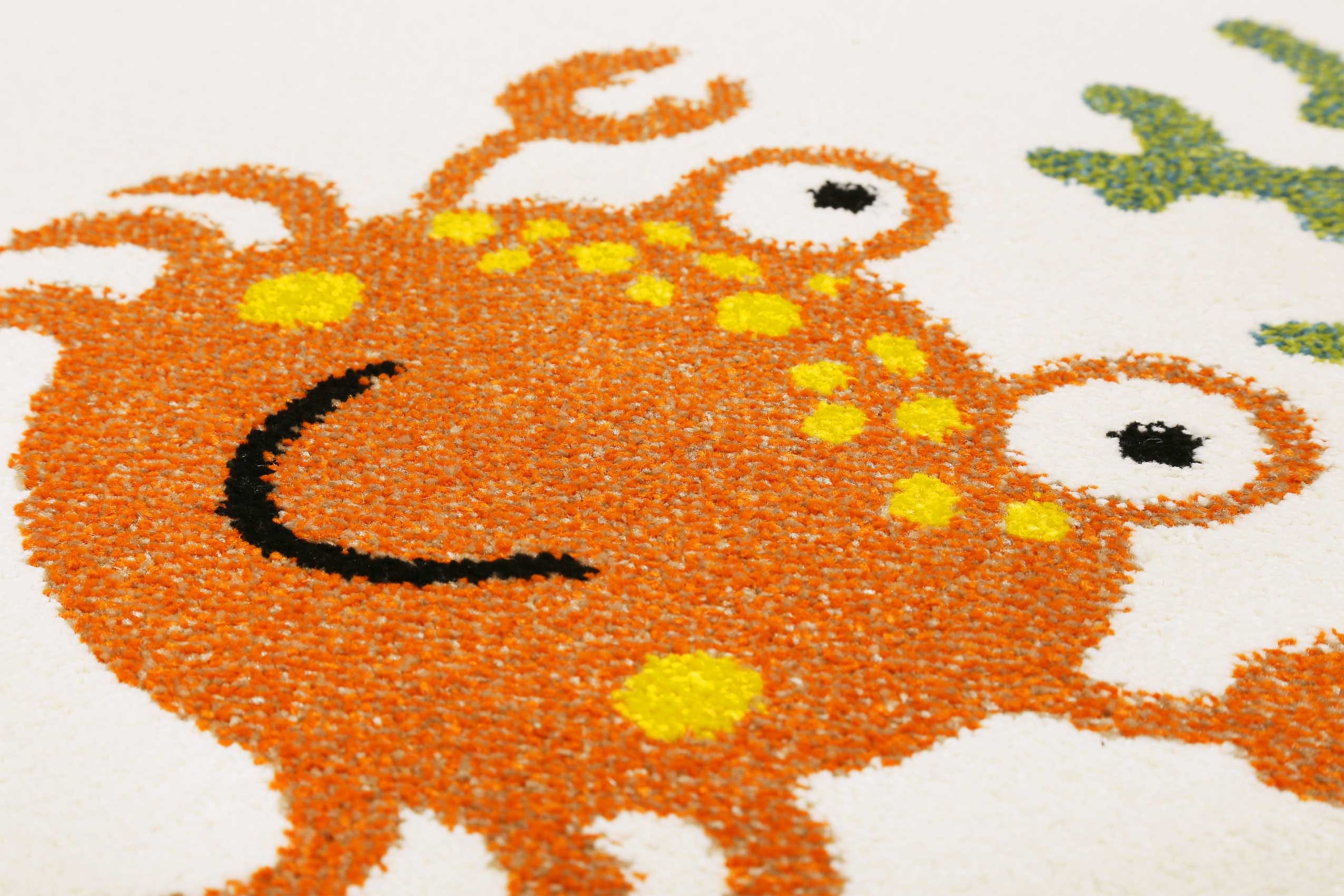 Esprit Kinderteppich »Waterworld ESP-21073«, rechteckig, 13 mm Höhe, buntes Strandmotiv, Kurzflor, Krabbe & co.