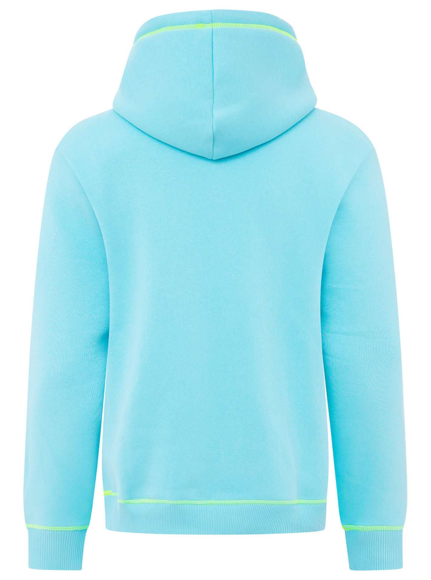 Zwillingsherz Hoodie »"Anker & Moin"«, mit neongelber Kontrastnaht